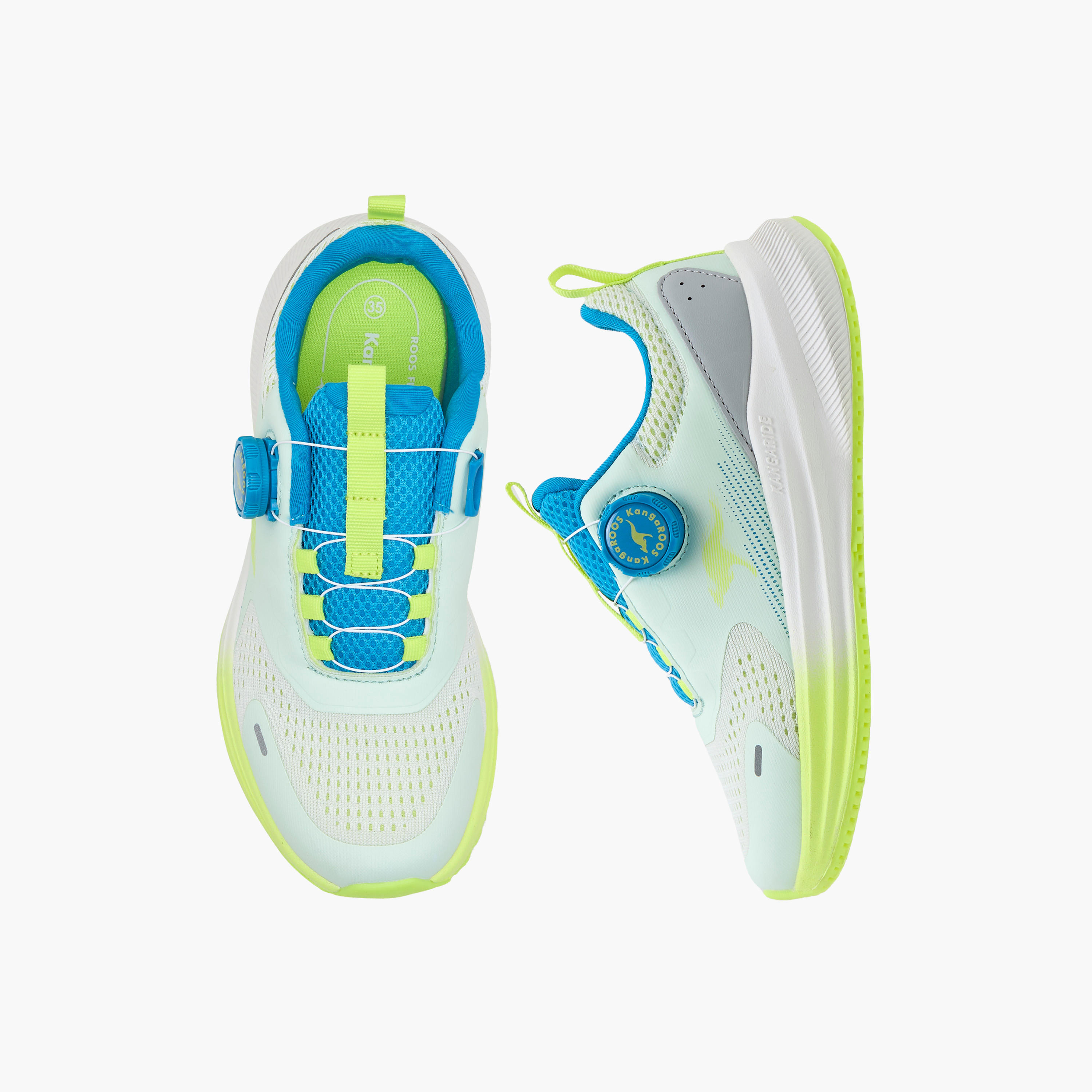 KangaROOS Boys Rotating Buckle Sports Shoes-boys-shoes-sports-image-1