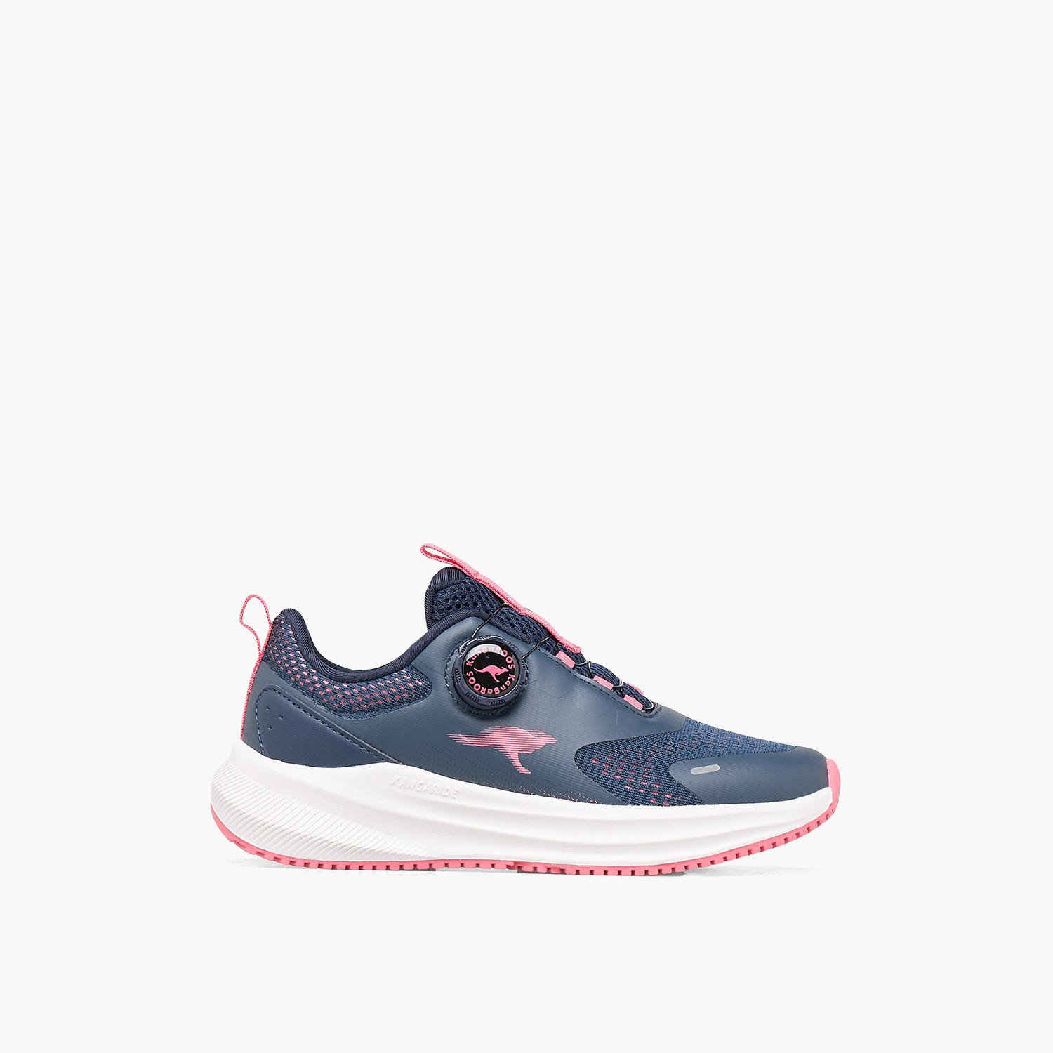 حذاء رياضي بإبزيم دوار للبنات من كانجاروز-girls-shoes-sneakers-image-3