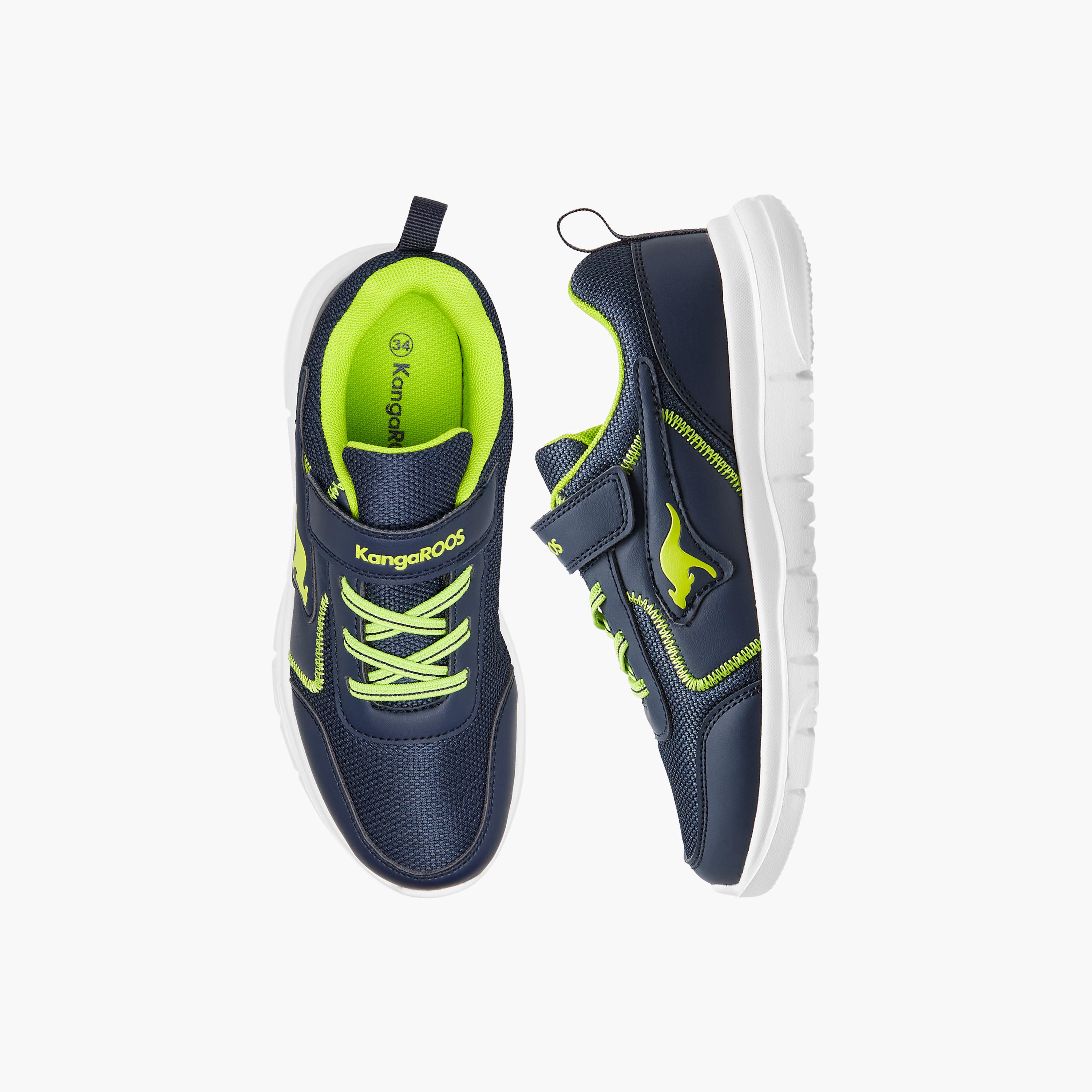 حذاء مشي قابل للتهوية بشريط إغلاق للأولاد من كانجاروز-boys-shoes-sports-image-1