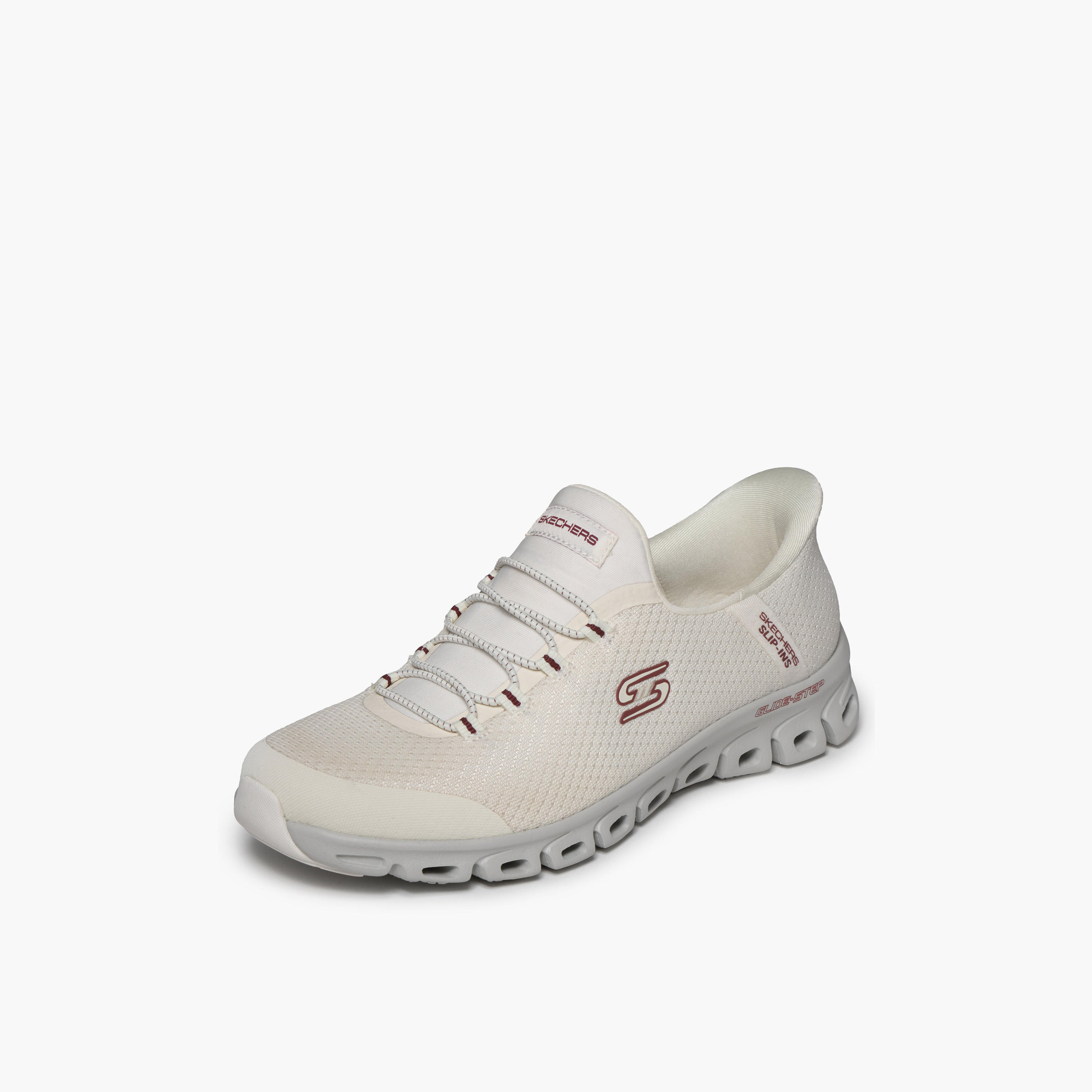 حذاء رياضي جلايد-ستيب سهل الارتداء للنساء من سكيتشرز - 104557-OWGR-CP-sports-women-shoes-image-4