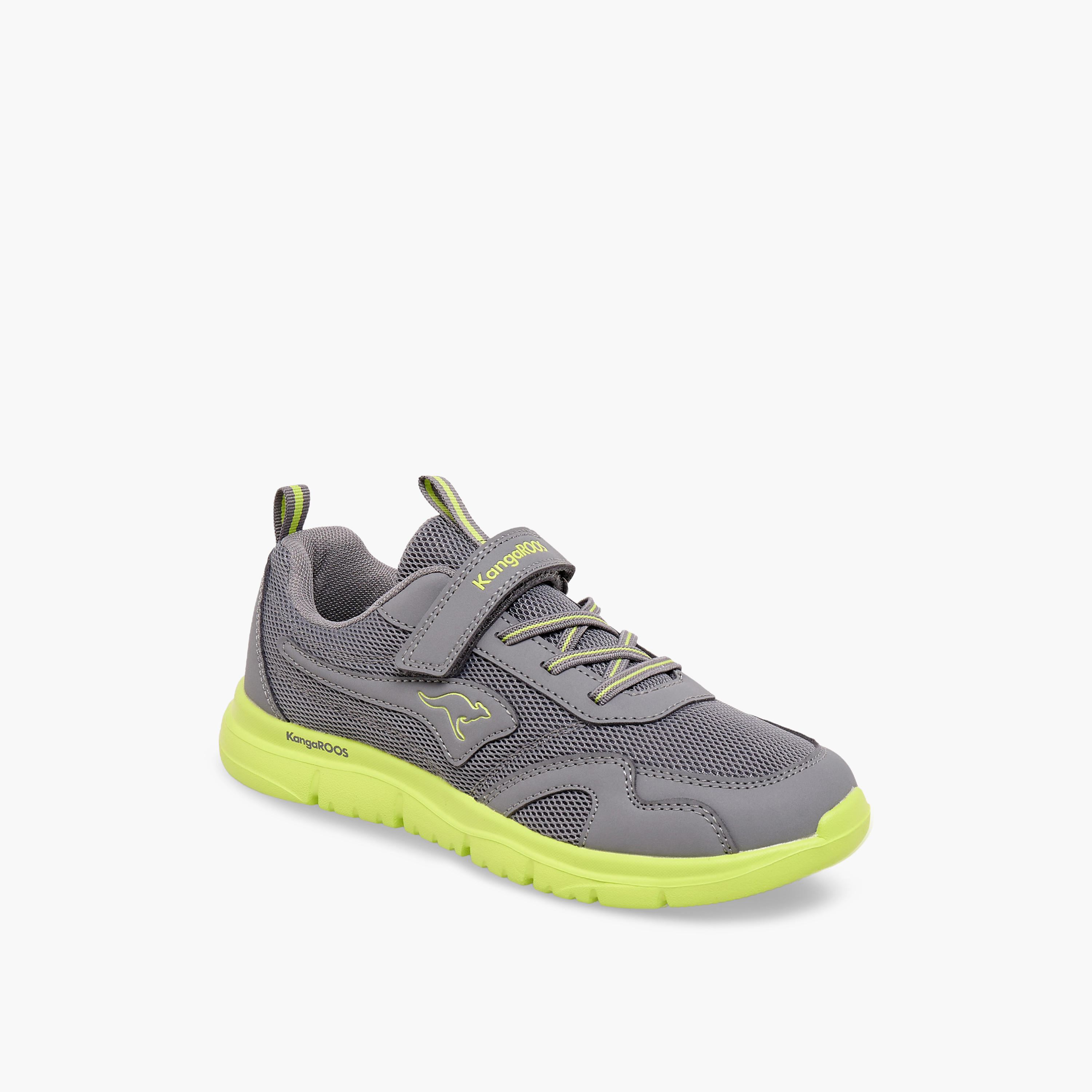 KangaROOS Girls Hook & Loop Sports Shoes-girls-shoes-sneakers-image-2
