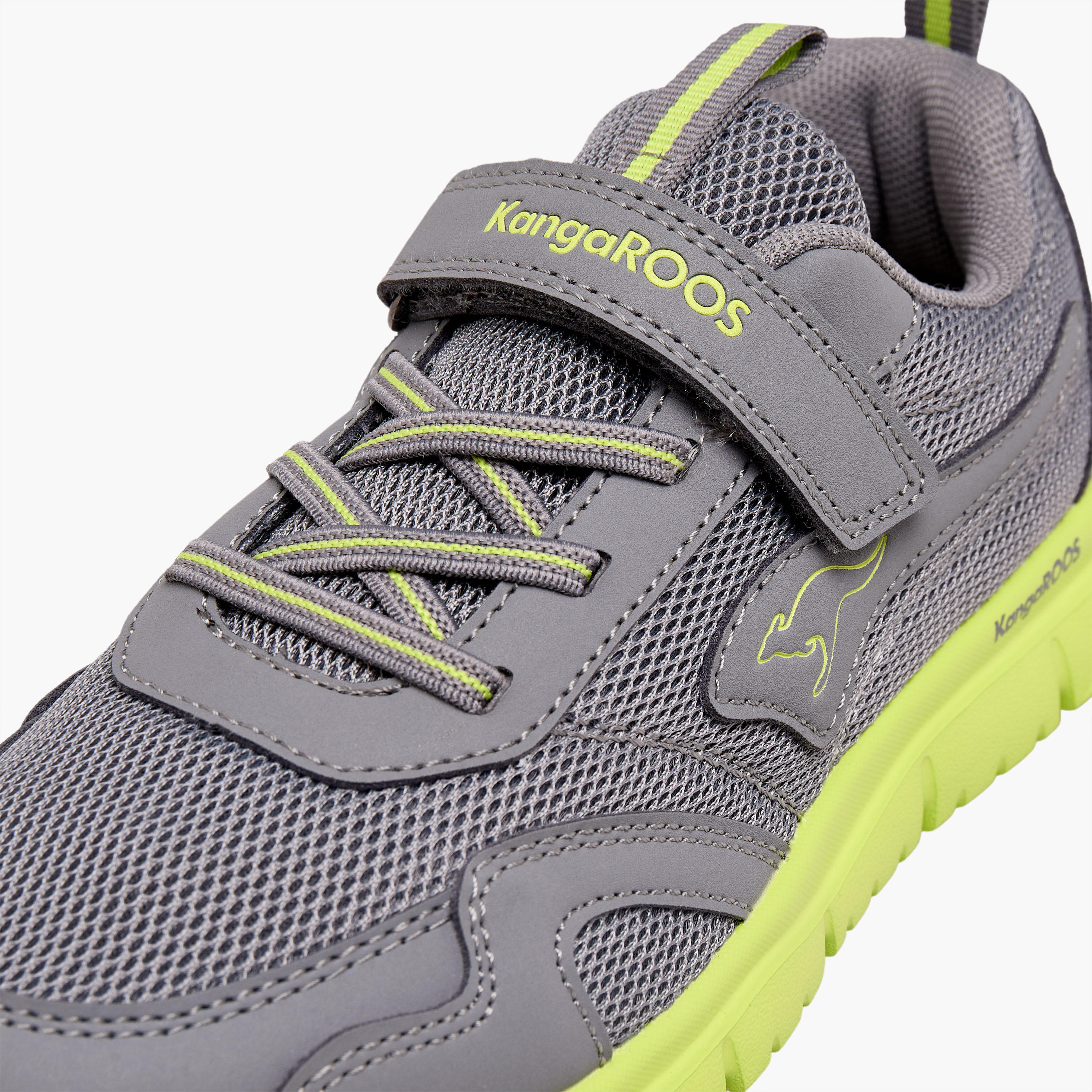 KangaROOS Girls Hook & Loop Sports Shoes-girls-shoes-sneakers-image-4