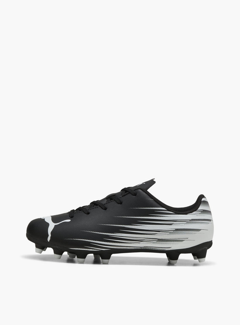 Puma Boys Attacanto II FG/AG Lace-Up Football Firm Ground Shoes-sports-gear-football-shoes-firmground-image-3