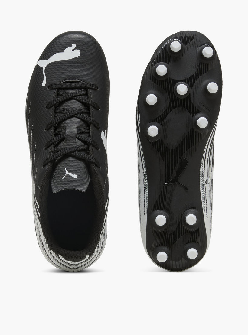 Puma Boys Attacanto II FG/AG Lace-Up Football Firm Ground Shoes-sports-gear-football-shoes-firmground-image-4