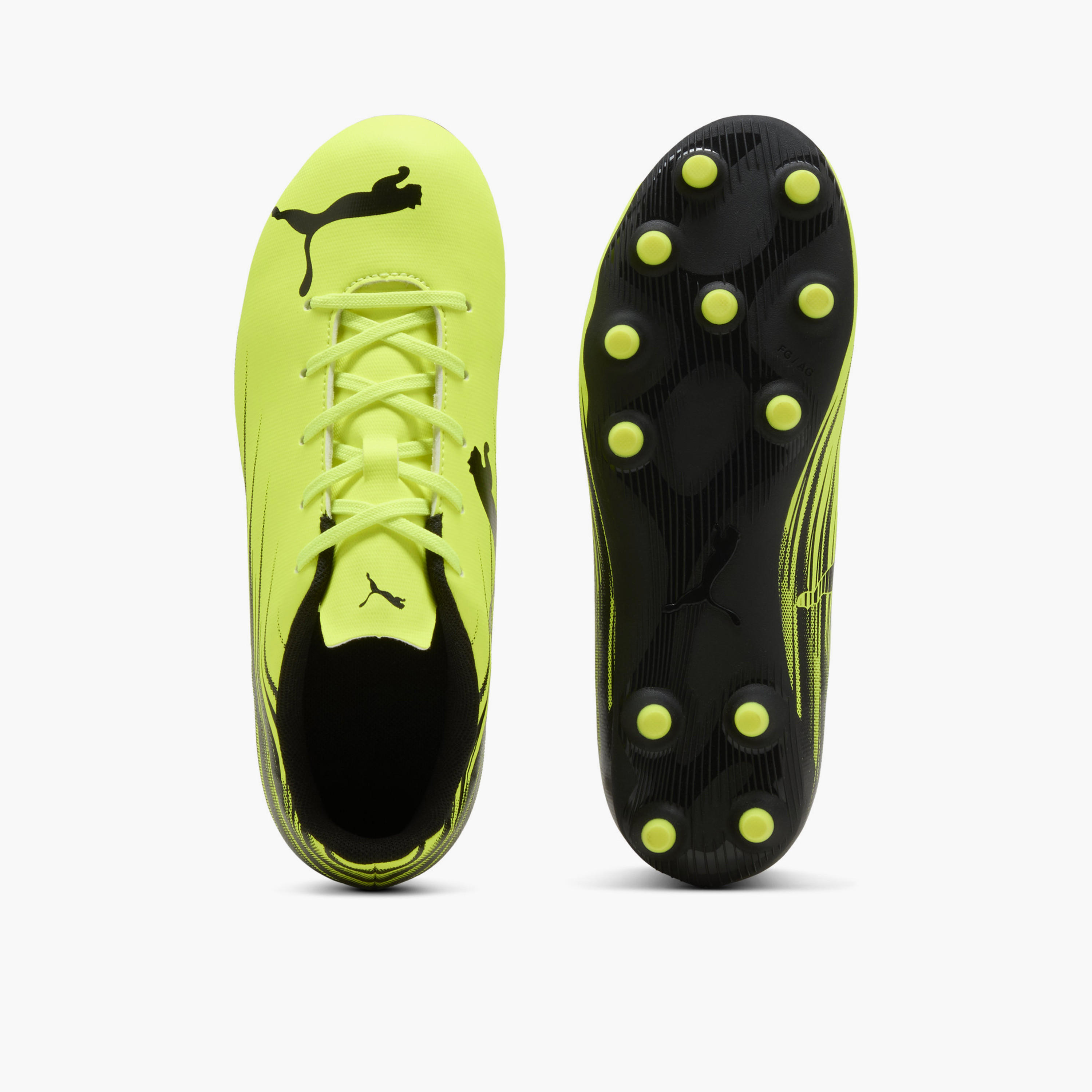 Puma Kids Attacanto II FG/AG Lace-Up Firm Ground Football Shoes-sports-gear-football-shoes-firmground-image-4