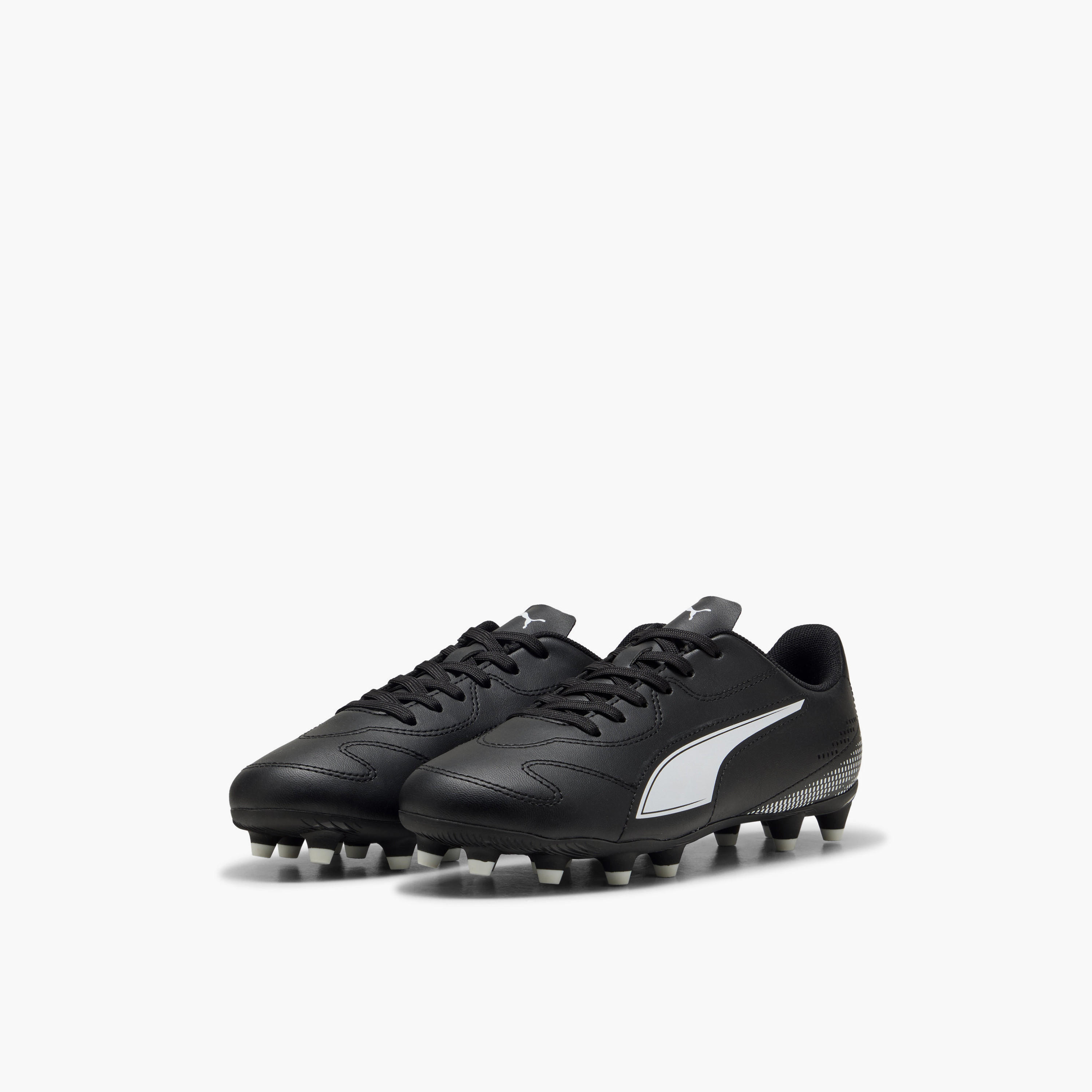 Puma Boys Vitoria II FG/AG Lace-Up Football Firm Ground Shoes-sports-gear-football-shoes-firmground-image-1