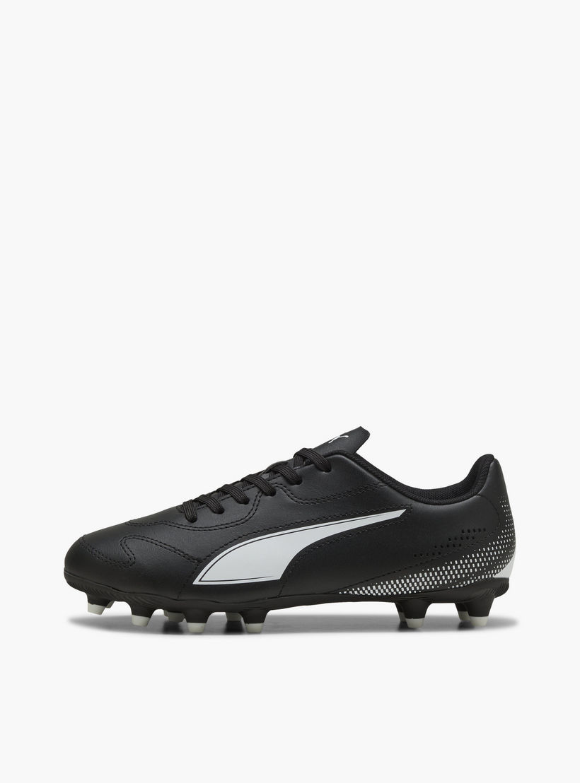 Puma Boys Vitoria II FG/AG Lace-Up Football Firm Ground Shoes-sports-gear-football-shoes-firmground-image-3