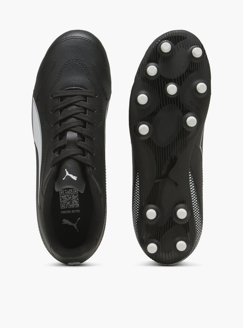 Puma Boys Vitoria II FG/AG Lace-Up Football Firm Ground Shoes-sports-gear-football-shoes-firmground-image-4