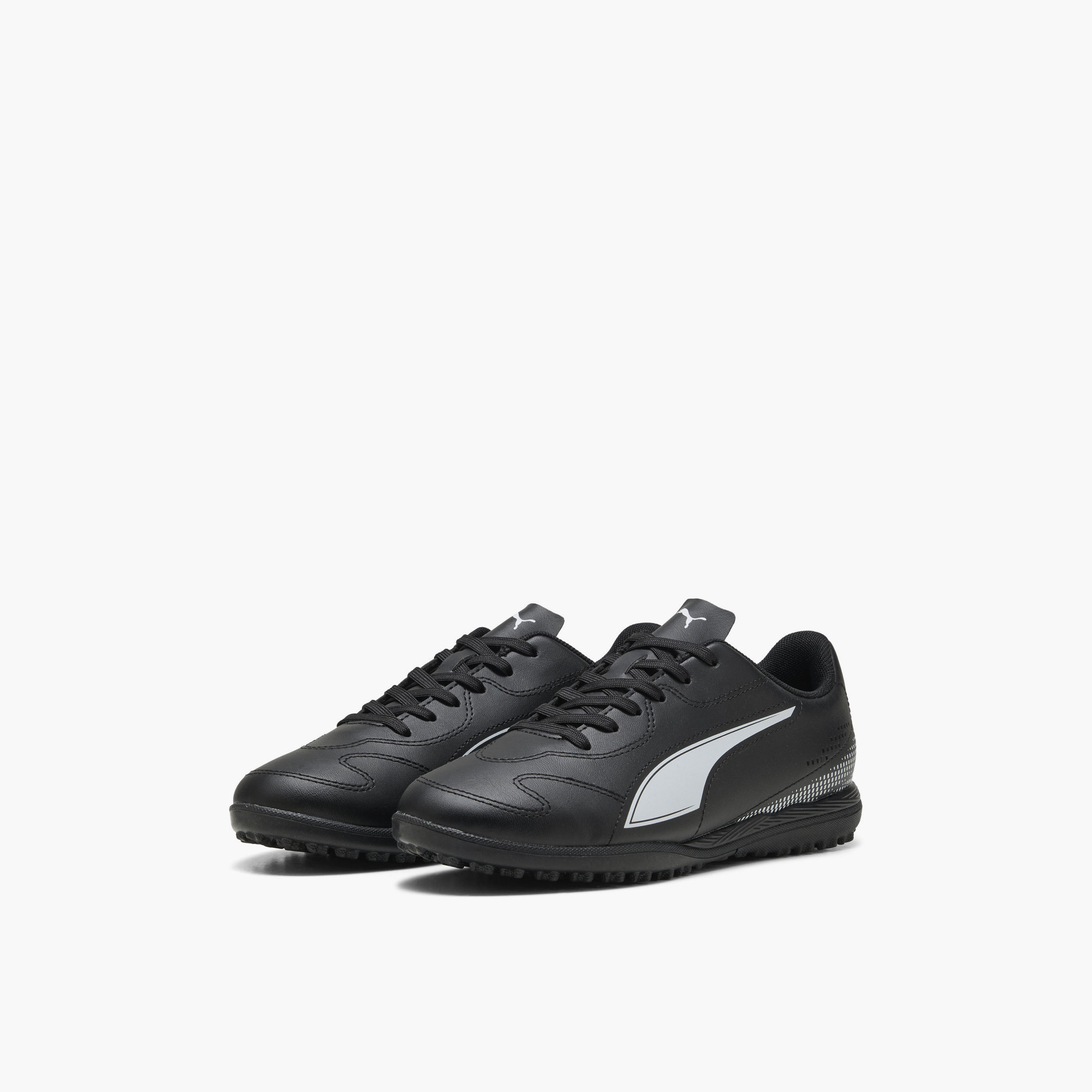Puma Kids Vitoria II TT Lace-Up Football Turf Shoes-sports-boys-shoes-image-1