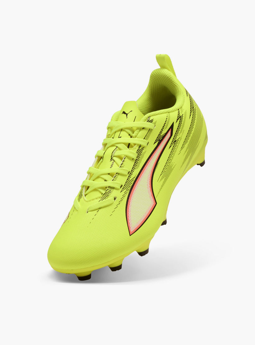 Puma Kids Ultra 6 Play FG/AG Lace-Up Football Firm Ground Shoes-sports-gear-football-shoes-firmground-image-5