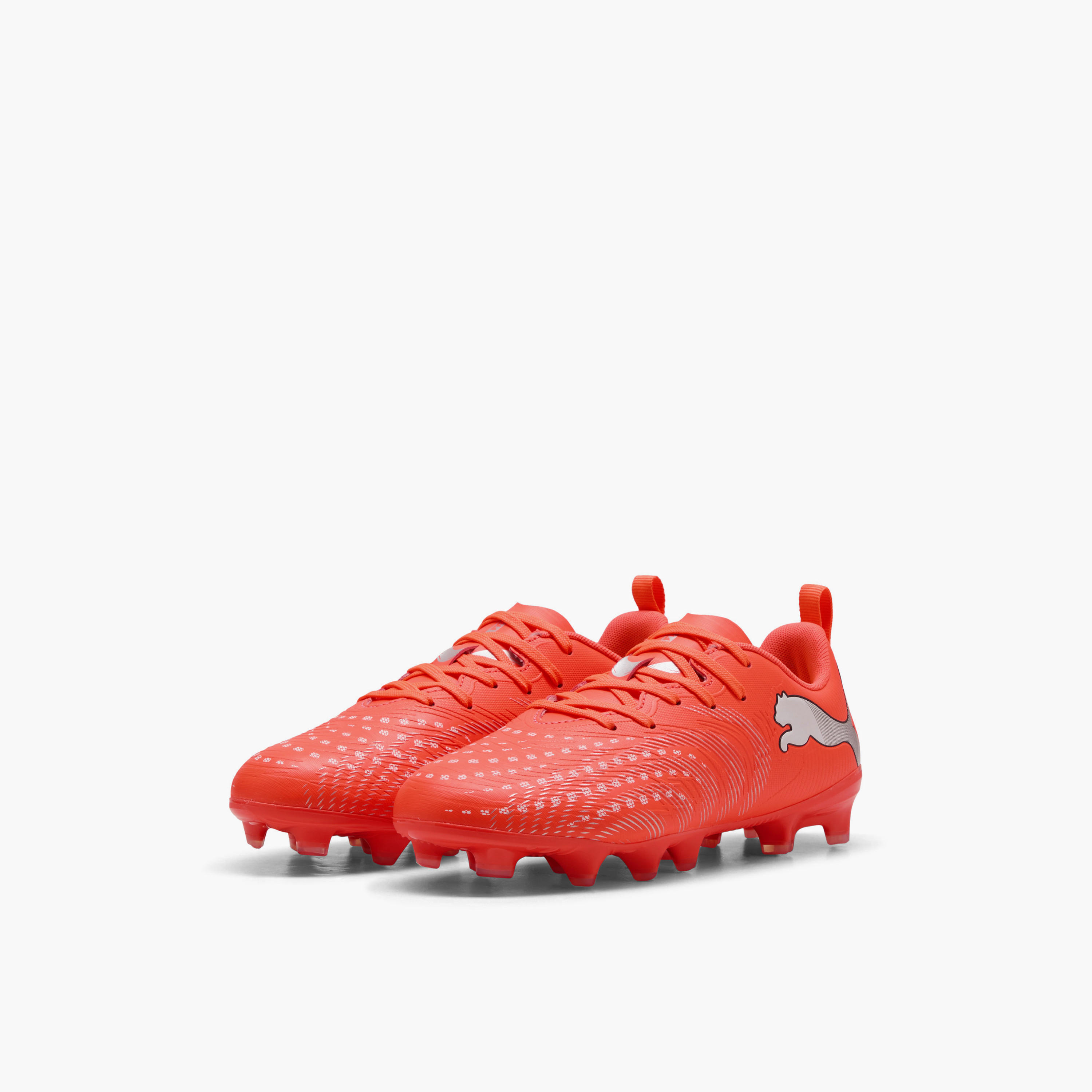 Puma Kids Future 9 Play FG/AG Lace-Up Firm Ground Football Shoes-sports-gear-football-shoes-firmground-image-1