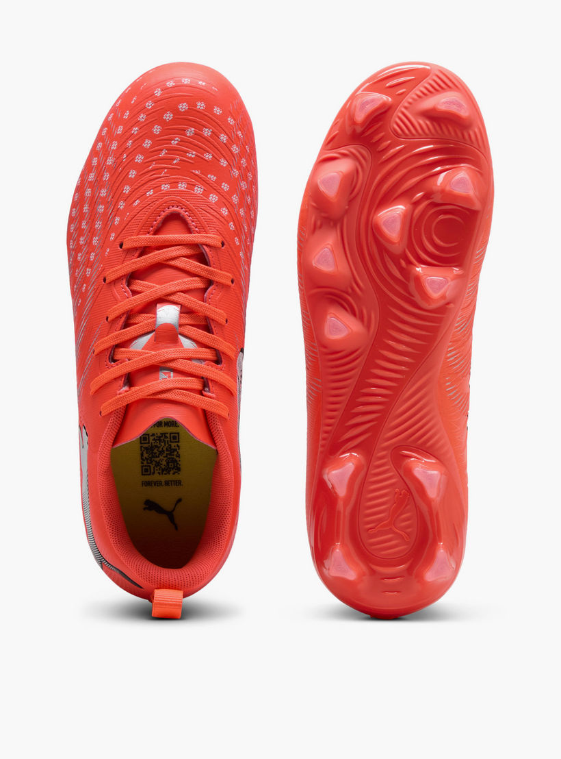 Puma Kids Future 9 Play FG/AG Lace-Up Firm Ground Football Shoes-sports-gear-football-shoes-firmground-image-5