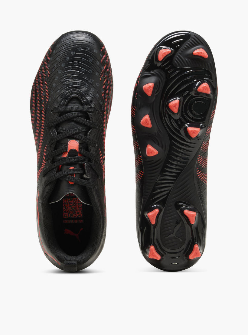 Puma Kids Future 9 Play FG/AG Lace-Up Football Firm Ground Shoes-sports-gear-football-shoes-firmground-image-3