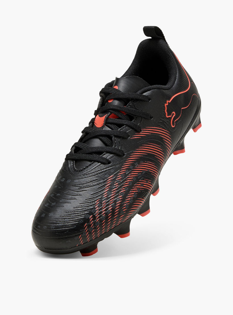 Puma Kids Future 9 Play FG/AG Lace-Up Football Firm Ground Shoes-sports-gear-football-shoes-firmground-image-4