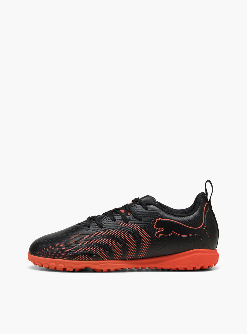 Puma Kids Future 9 Play TT Lace-Up Football Turf Shoes-sports-boys-shoes-image-3