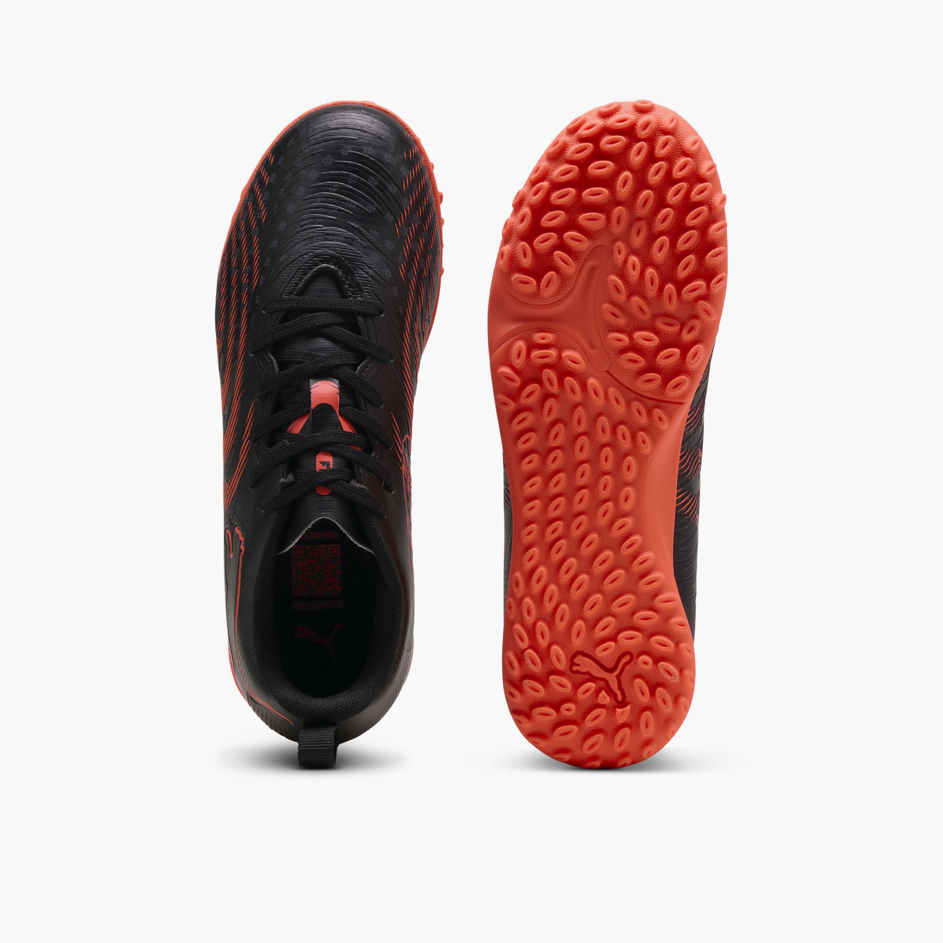 Puma Kids Future 9 Play TT Lace-Up Football Turf Shoes-sports-boys-shoes-image-4