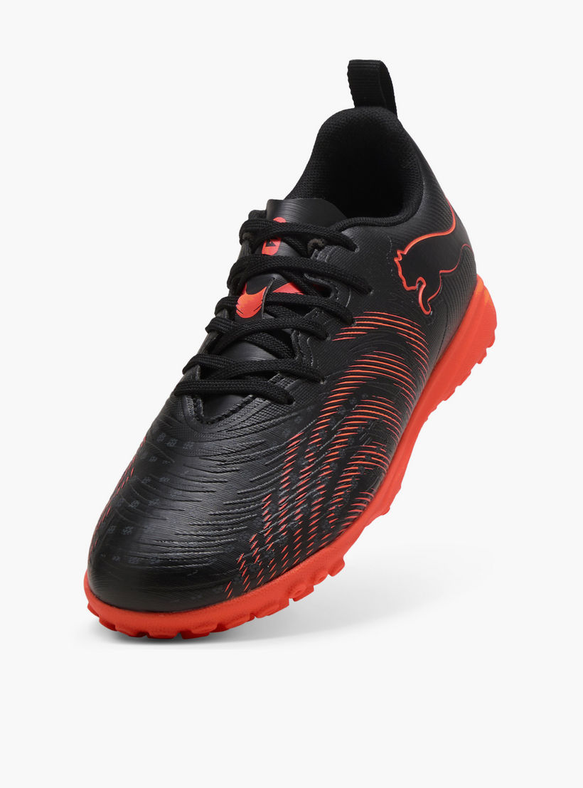 Puma Kids Future 9 Play TT Lace-Up Football Turf Shoes-sports-boys-shoes-image-5