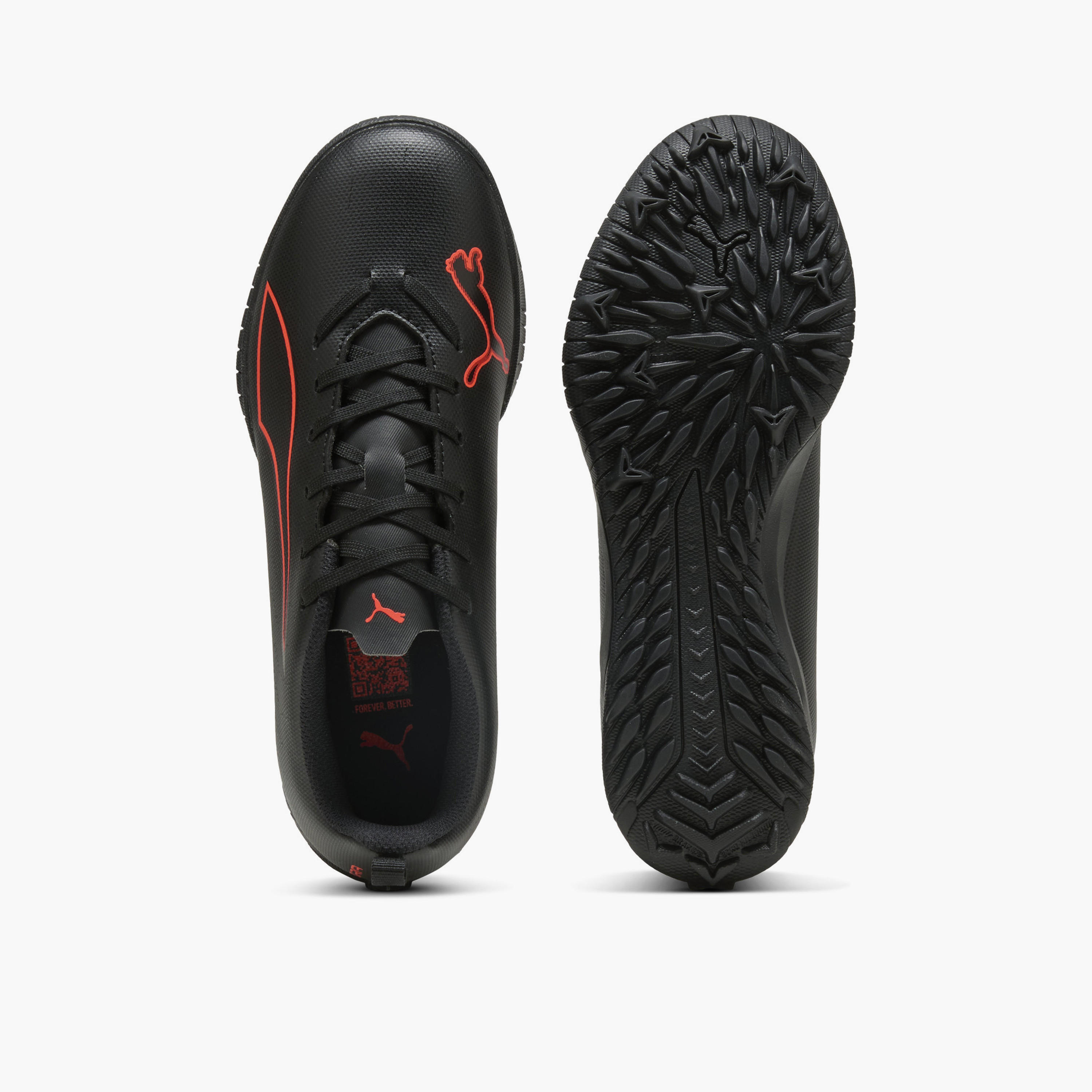 Puma Kids Ultra 6 Play TT Lace-Up Football Turf Shoes-sports-boys-shoes-image-4