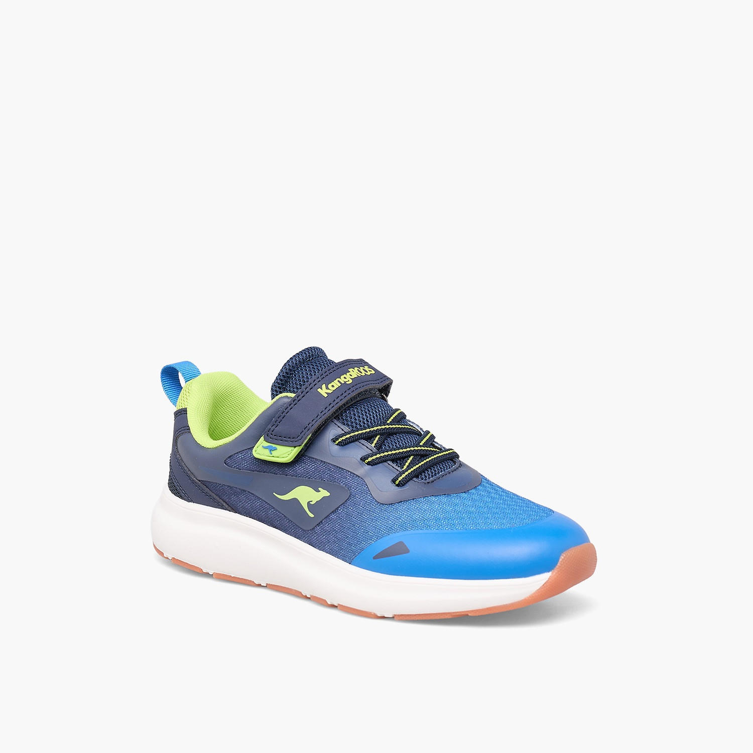 حذاء رياضي للأولاد بتصميم ألوان متعددة وشريط إغلاق لاصق من كانجارو-boys-shoes-sneakers-image-2