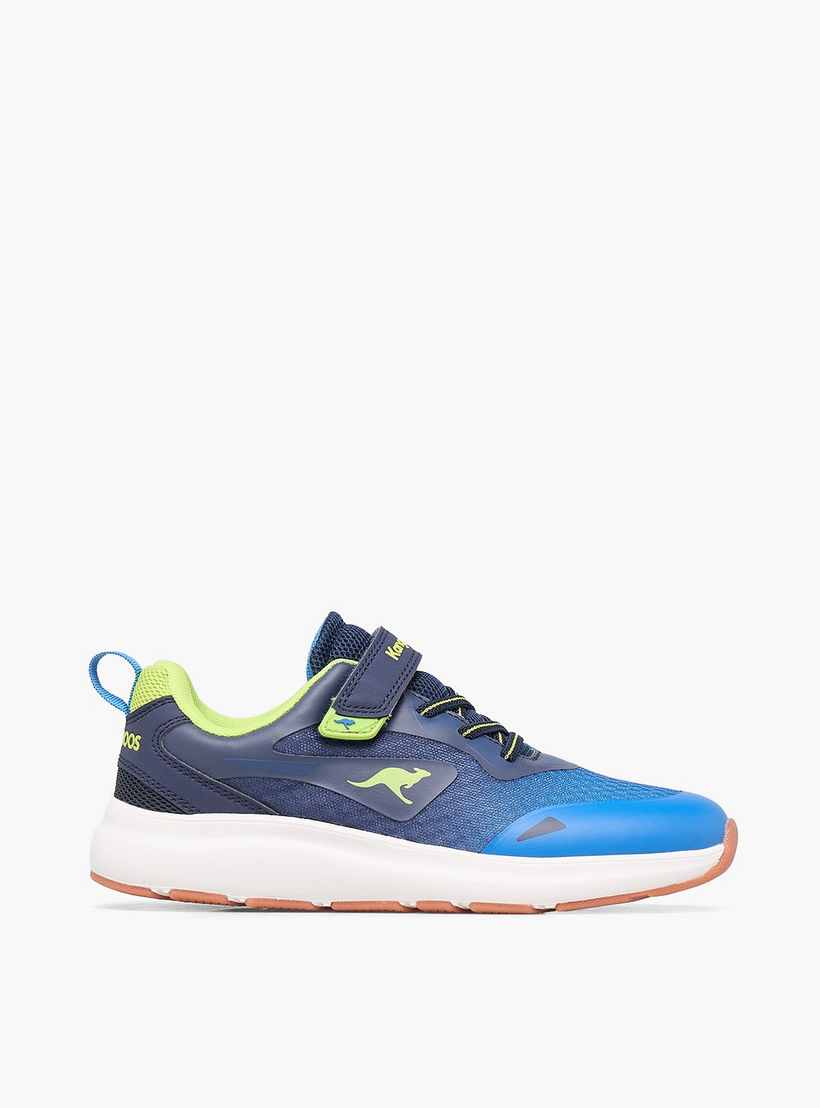حذاء رياضي للأولاد بتصميم ألوان متعددة وشريط إغلاق لاصق من كانجارو-boys-shoes-sneakers-image-3