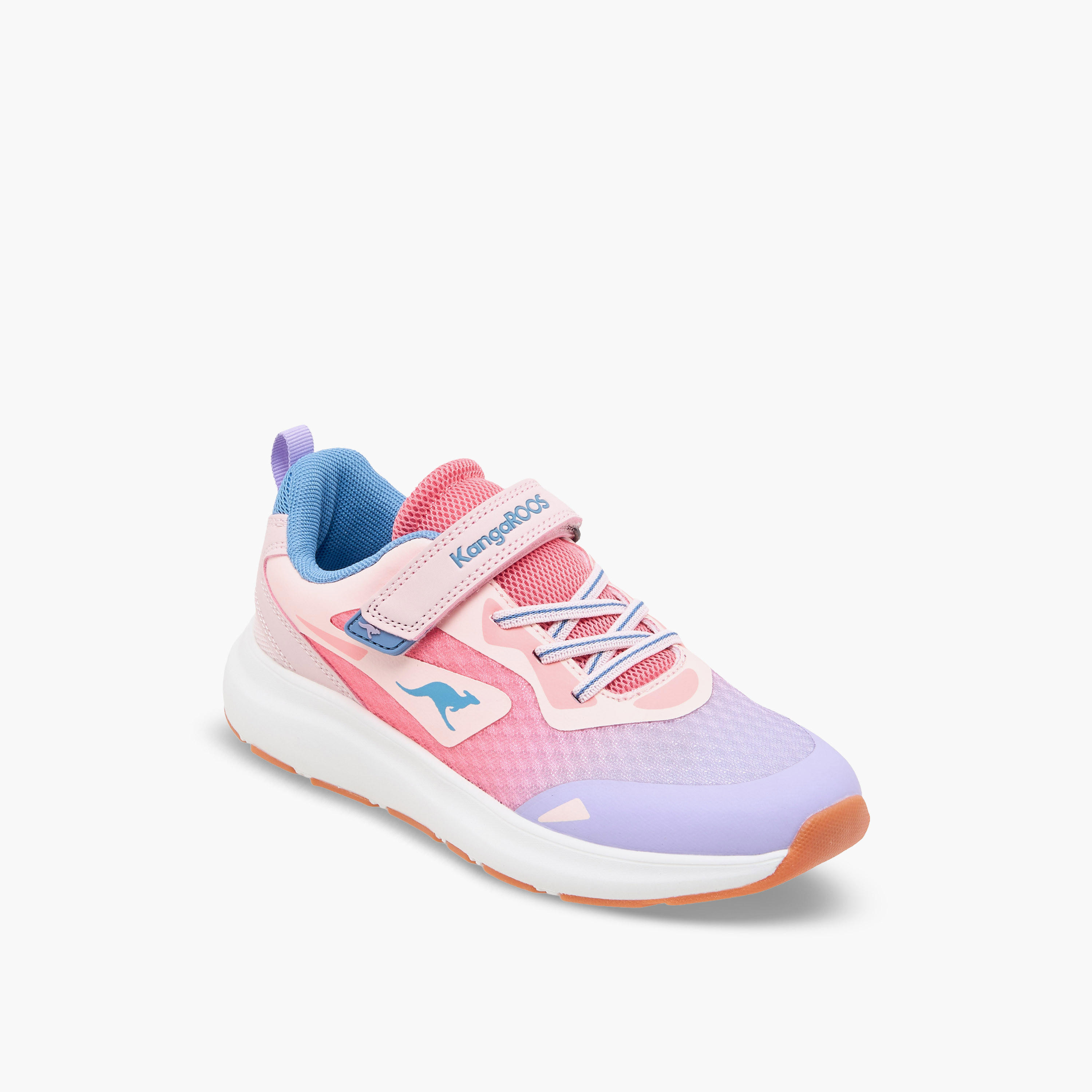 حذاء رياضي بشريط إغلاق لاصق للبنات من كانجاروز-girls-shoes-sports-image-2
