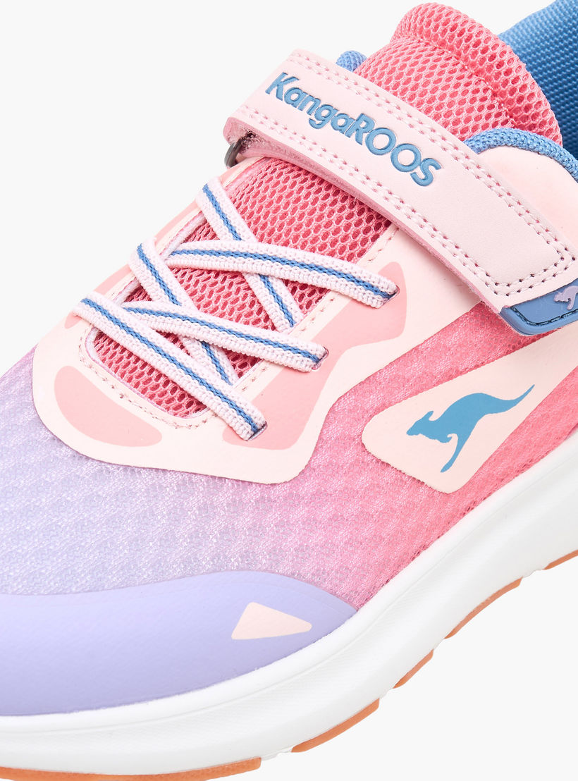 حذاء رياضي بشريط إغلاق لاصق للبنات من كانجاروز-girls-shoes-sports-image-4