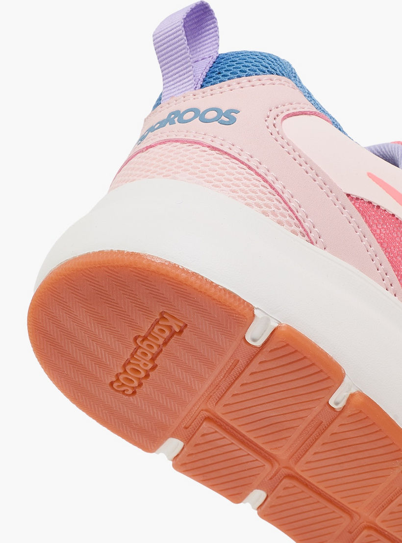 حذاء رياضي بتصميم متدرج وشريط إغلاق للبنات من كانجاروز-girls-shoes-sneakers-image-5