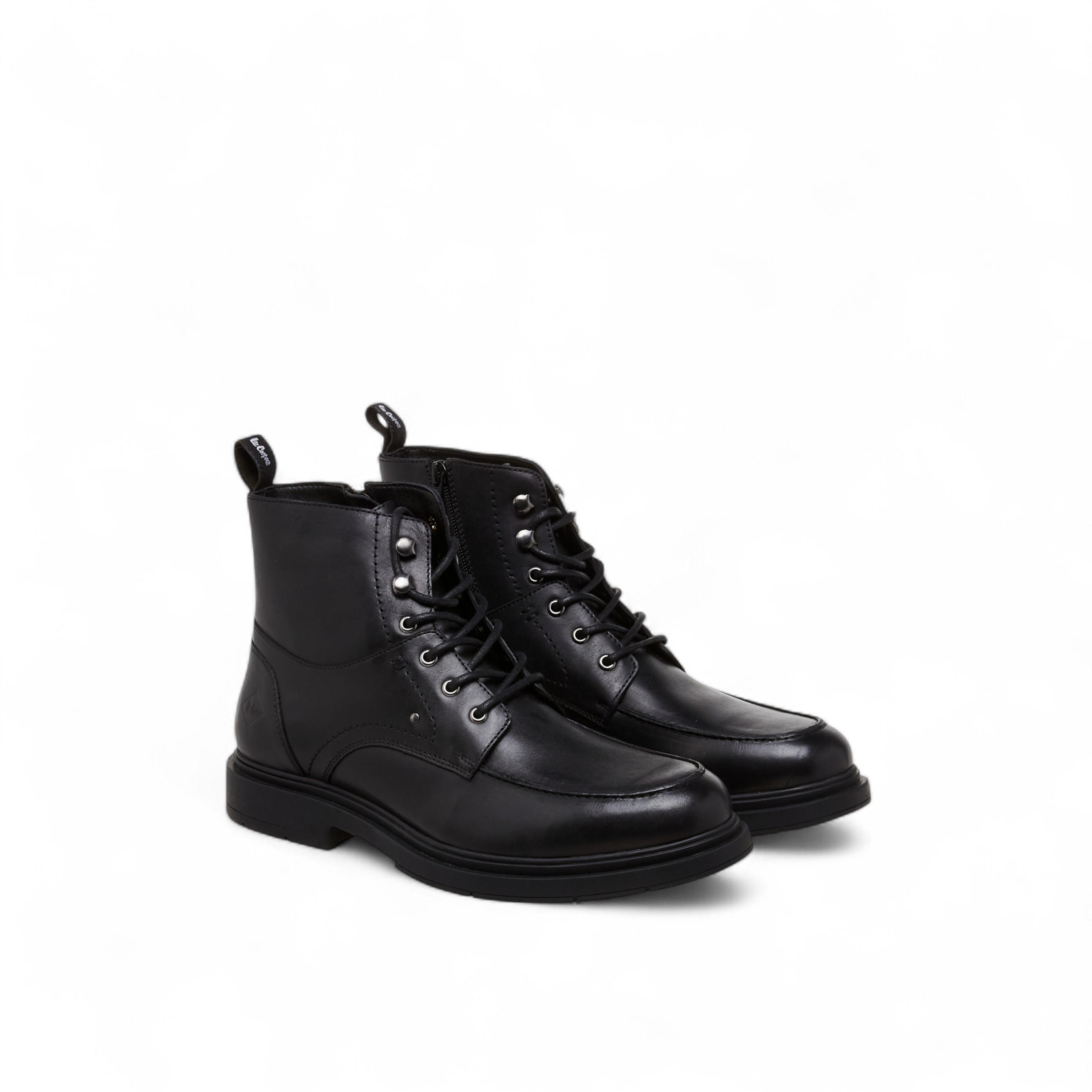 Lee Cooper Men Leather Ankle Length Boots-men-shoes-boots-image-1