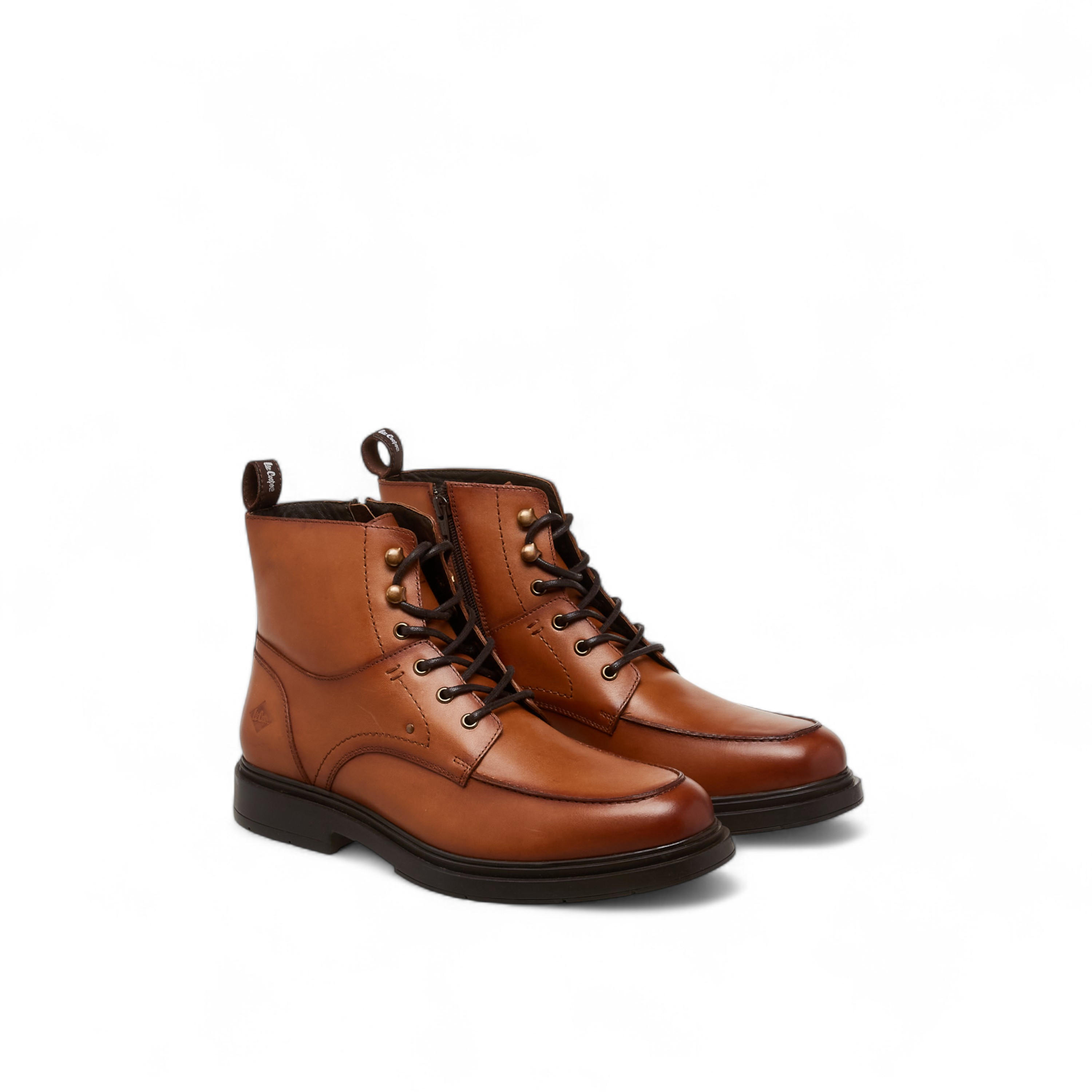 Lee Cooper Men Leather Ankle Length Boots-men-shoes-boots-image-1