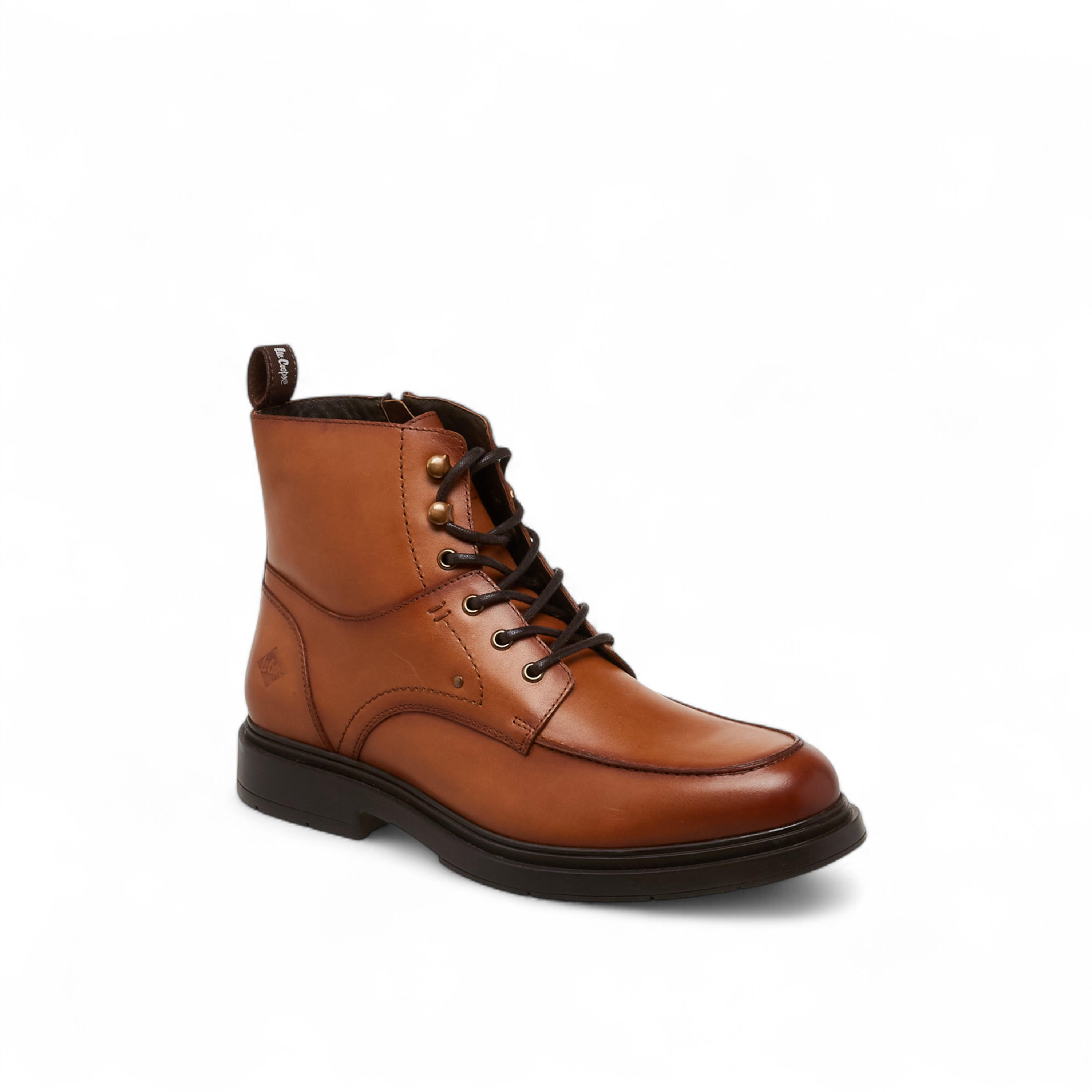 Lee Cooper Men Leather Ankle Length Boots-men-shoes-boots-image-2