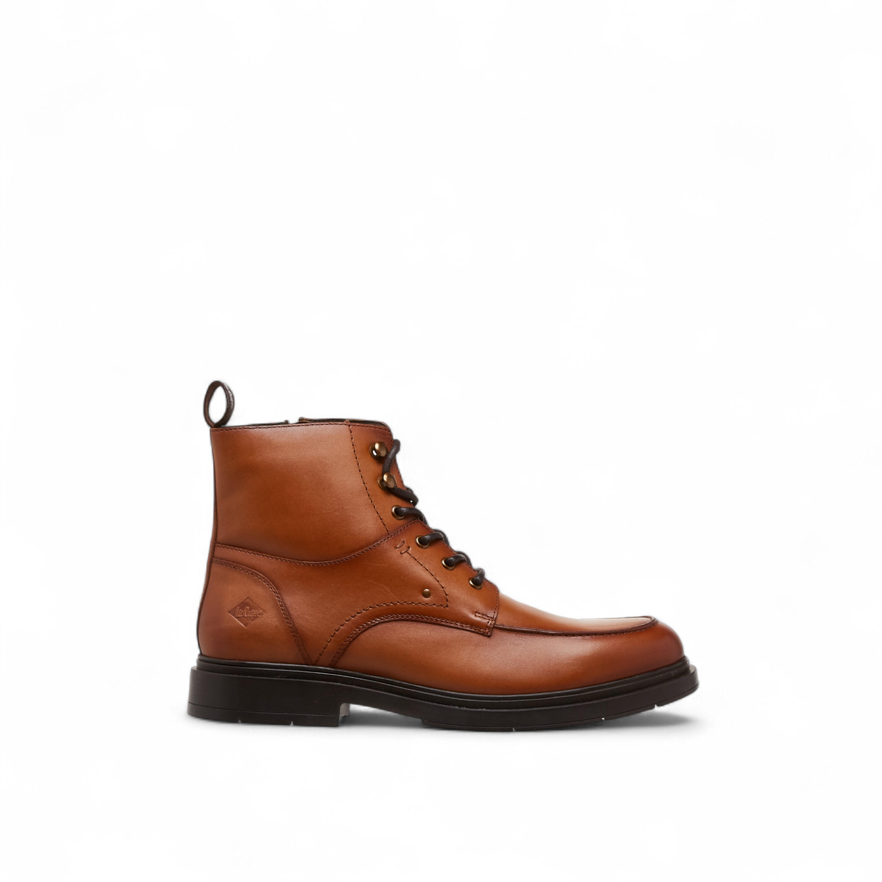 Lee Cooper Men Leather Ankle Length Boots-men-shoes-boots-image-3