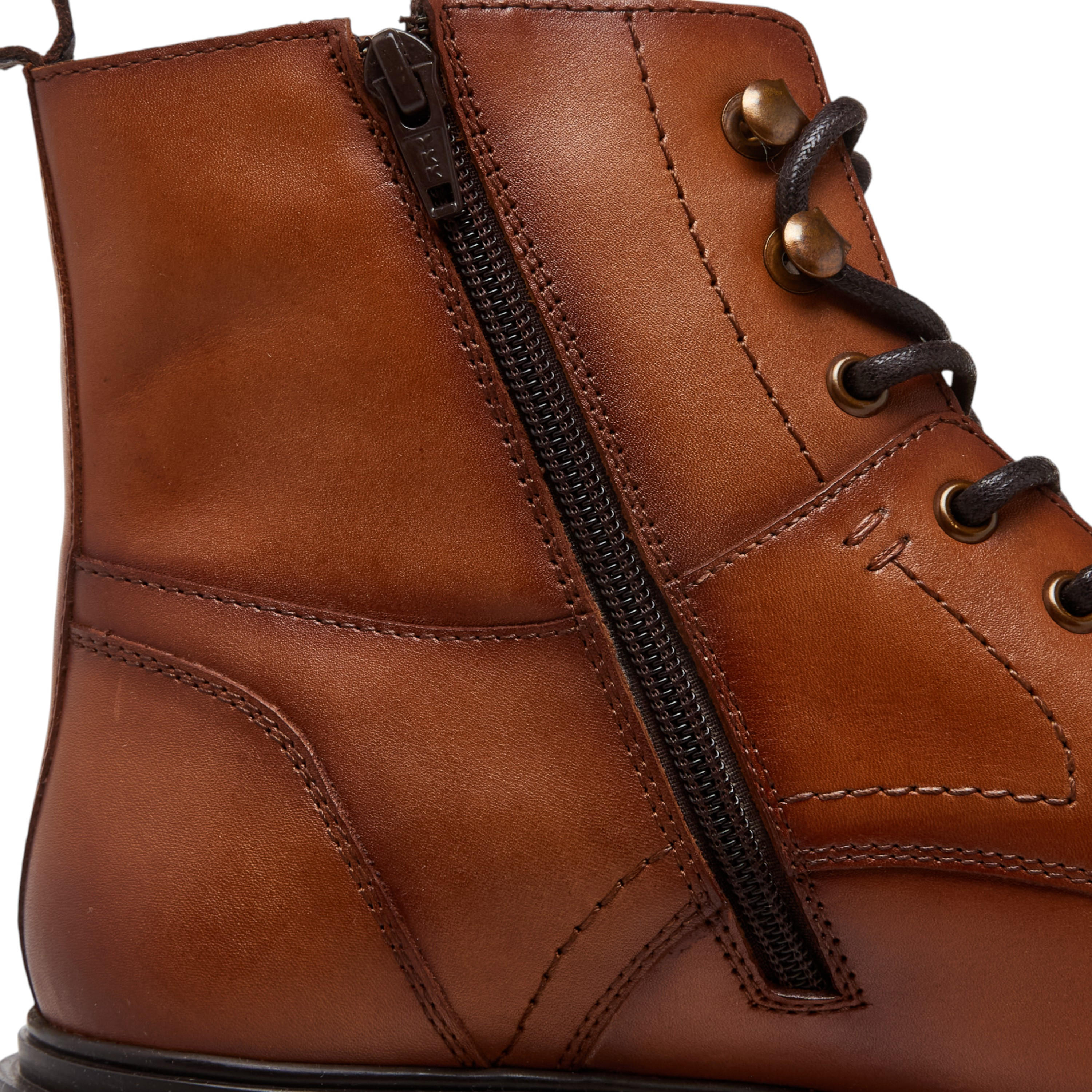 Lee Cooper Men Leather Ankle Length Boots-men-shoes-boots-image-5