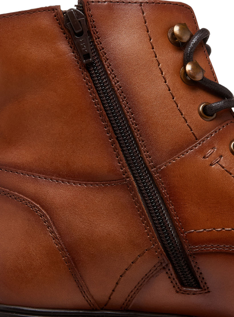 Lee Cooper Men Leather Ankle Length Boots-men-shoes-boots-image-5