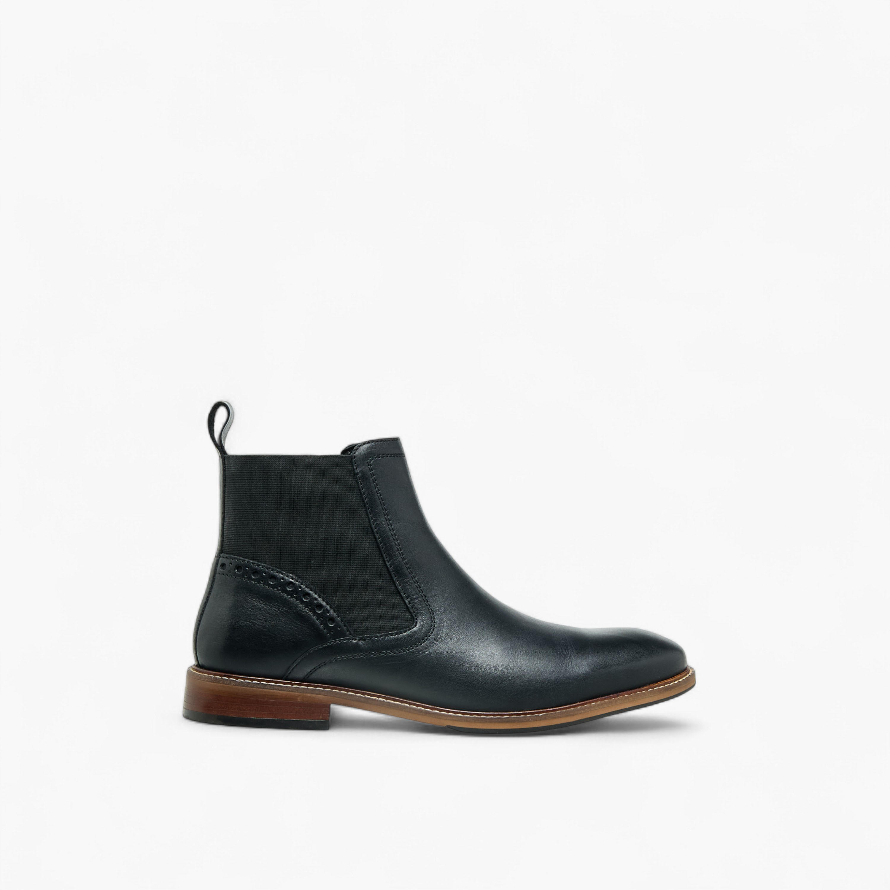 Duchini Men Leather Chelsea Boots-men-shoes-boots-image-3