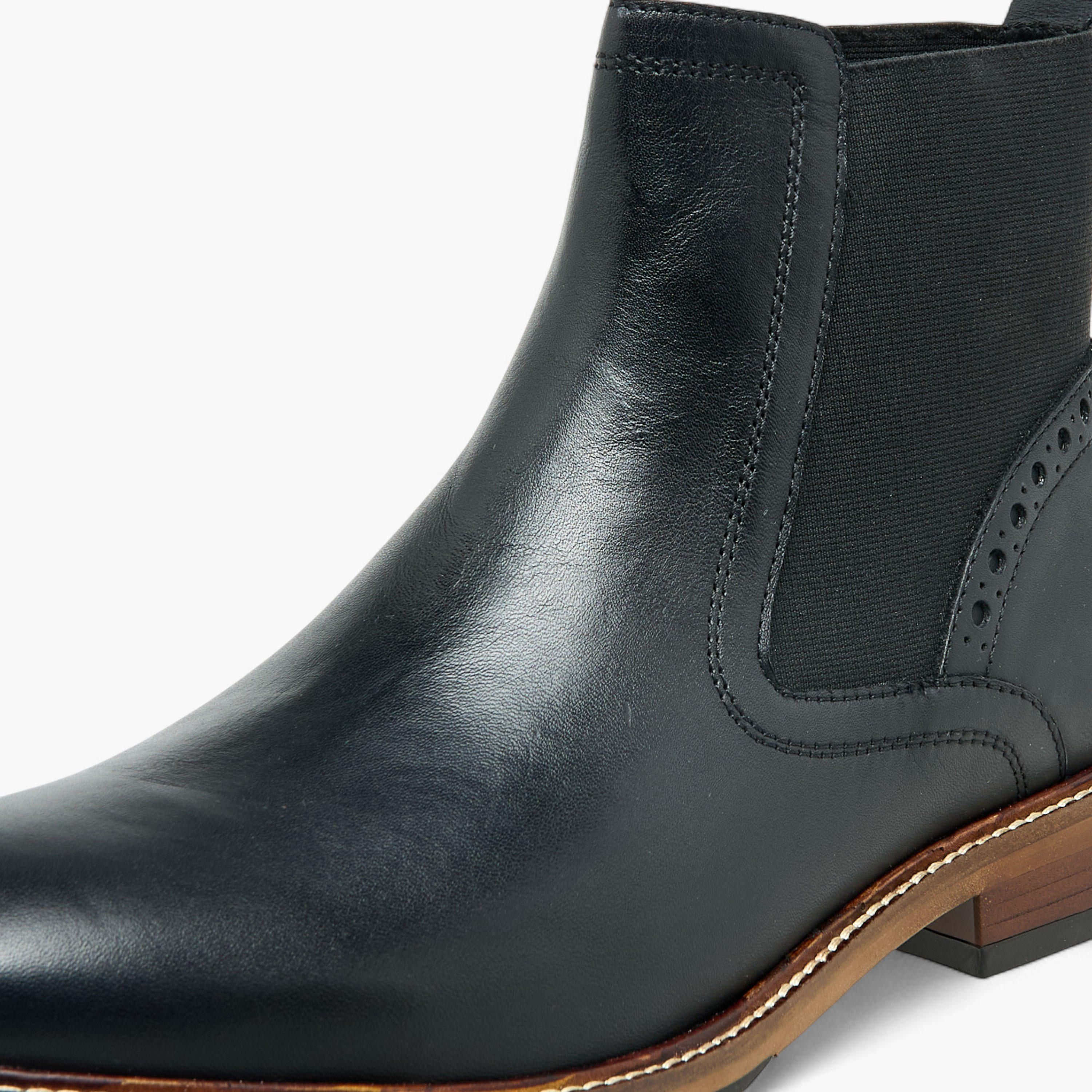 Duchini Men Leather Chelsea Boots-men-shoes-boots-image-4