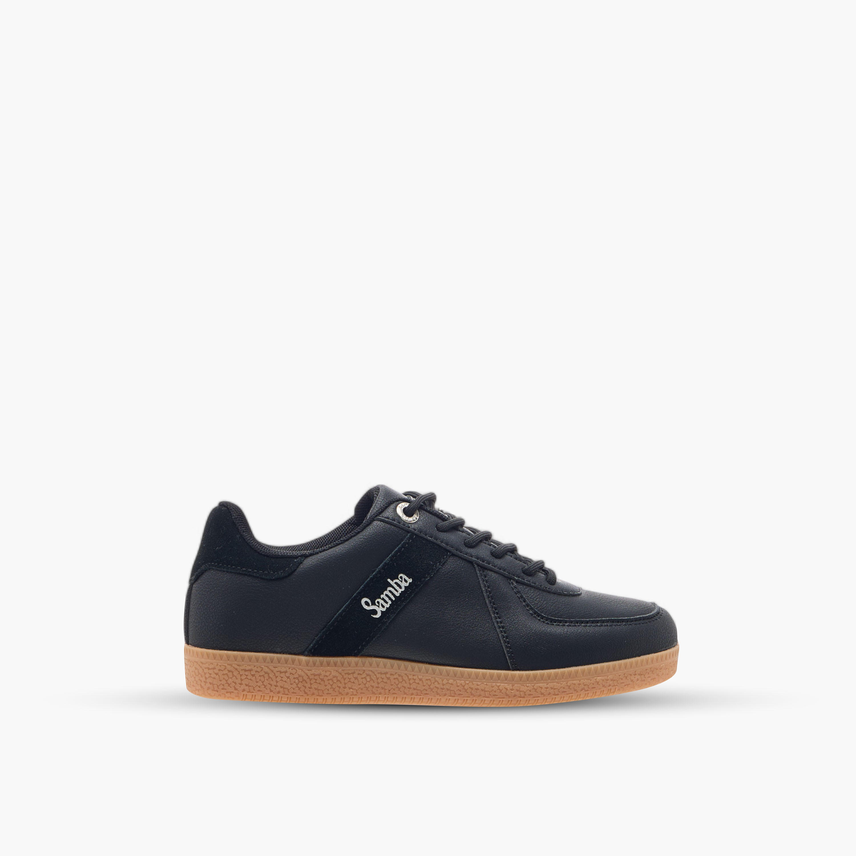Samba Womens' Panelled Lace-Up Sneakers-women-shoes-sneakers-image-3
