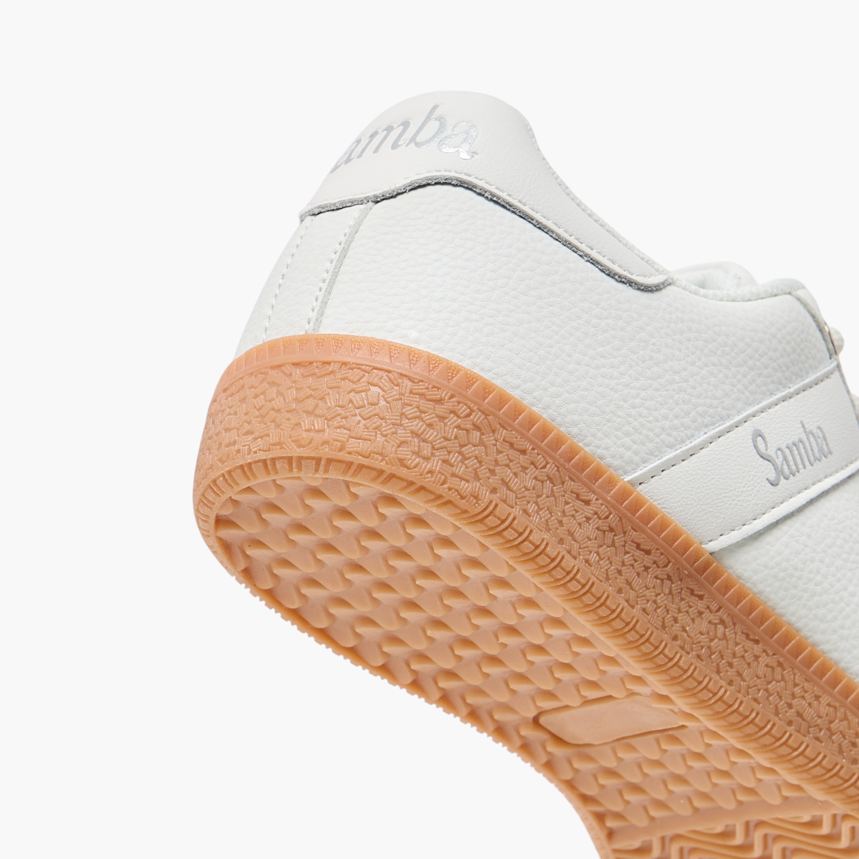 Samba Womens' Panelled Lace-Up Sneakers-women-shoes-sneakers-image-5