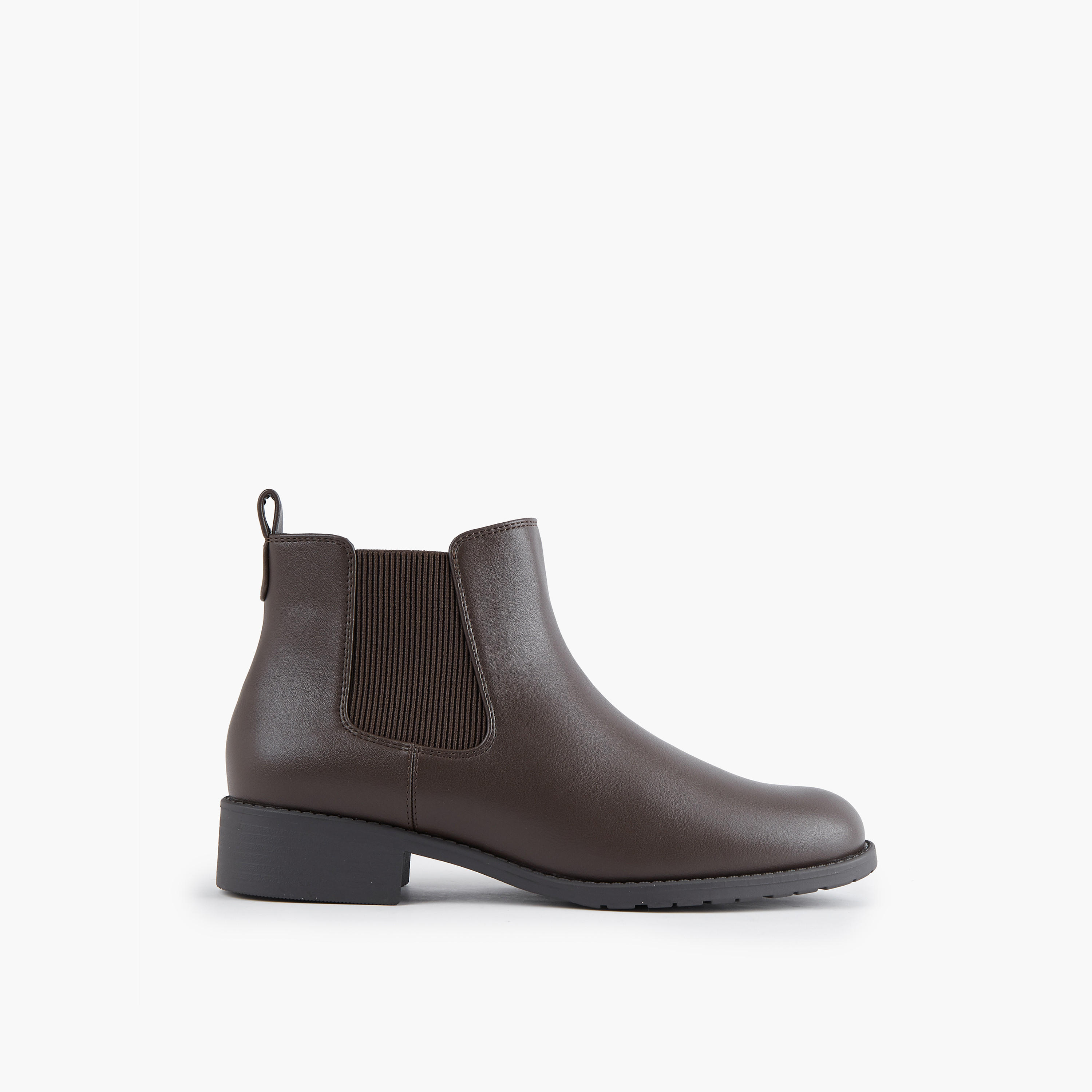 بوت تشيلسي سادة بكعب سميك ولسان سحب للنساء من سيليست-women-shoes-boots-image-3