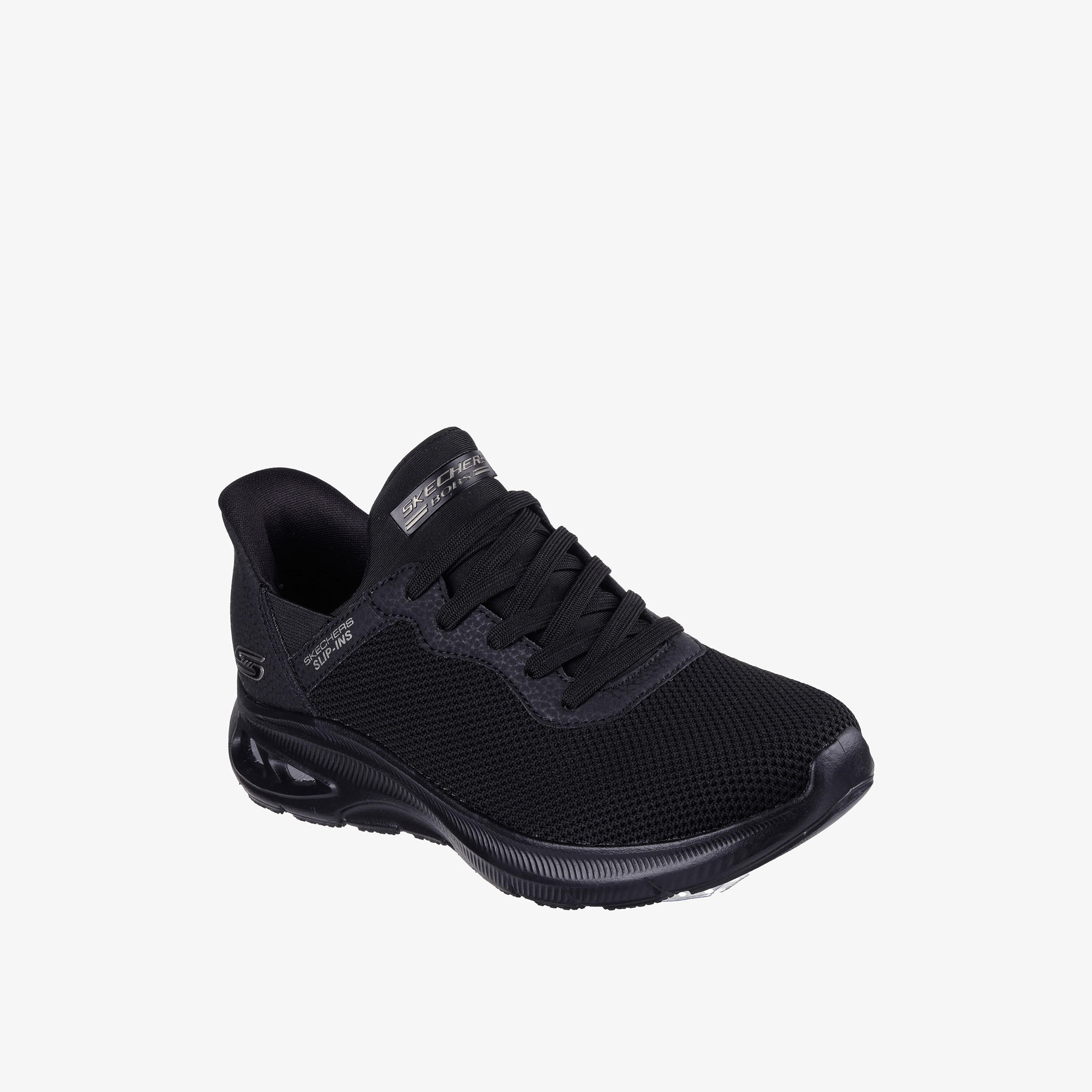 حذاء رياضي بارز الملمس برباط إغلاق للنساء من سكيتشرز - 2035-sports-women-shoes-image-1
