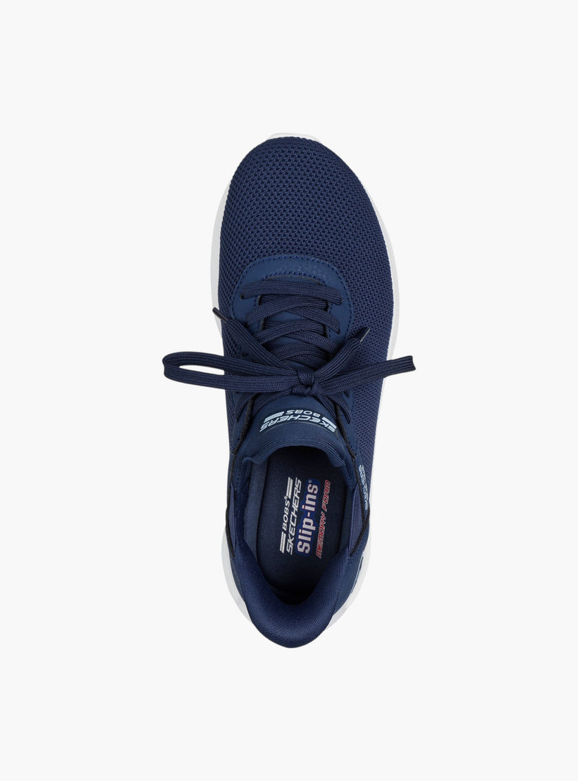 Skechers Women's BOBS SPORT UNITY Lace-Up Sports Shoes - 117509-NVY-women-shoes-sports-image-2