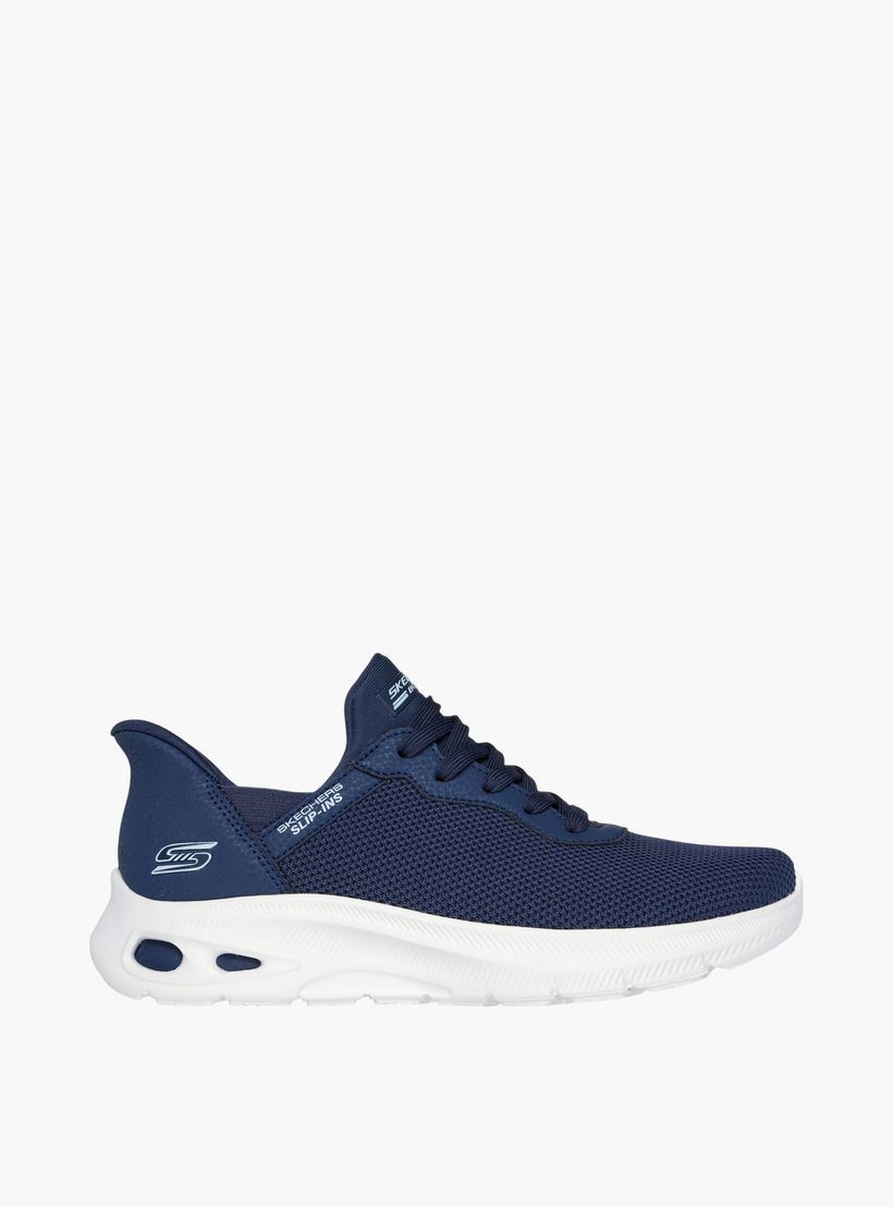Skechers Women's BOBS SPORT UNITY Lace-Up Sports Shoes - 117509-NVY-women-shoes-sports-image-3