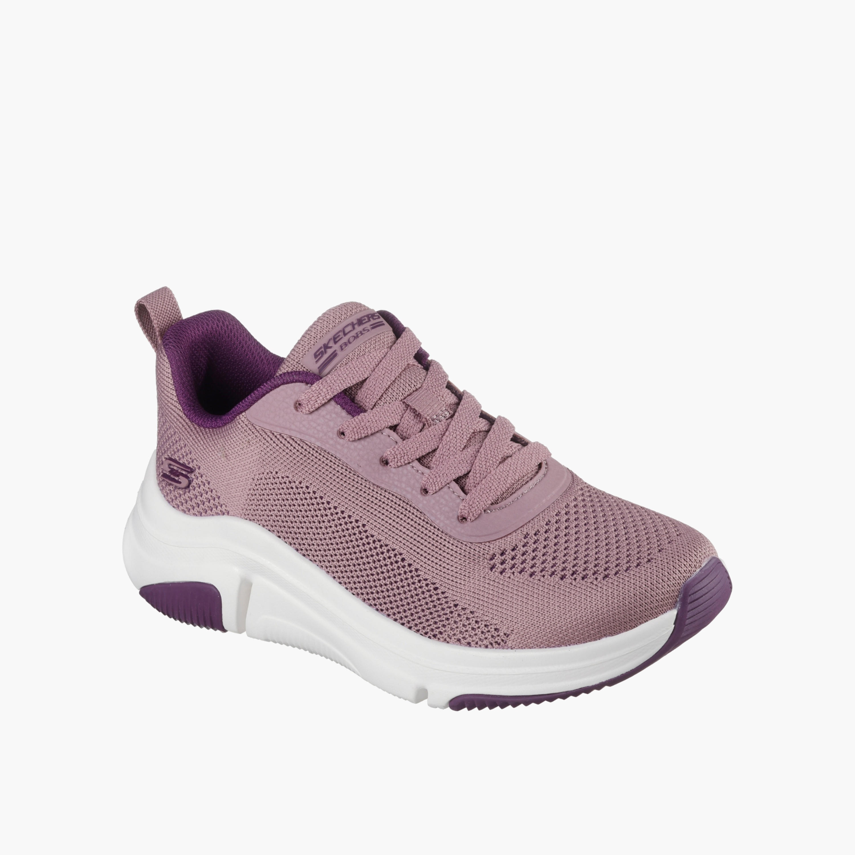 Skechers Women BOBS SPARROW FLEX Lace-Up Sports Shoes-sports-women-shoes-image-4
