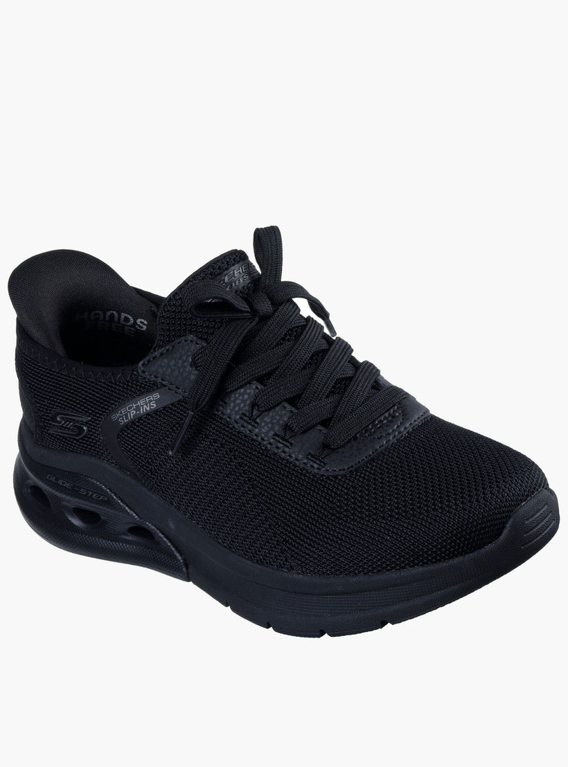 Skechers Women BOBS ARC WAVES 2.0 Lace-Up Sports Shoes-women-shoes-sneakers-image-4