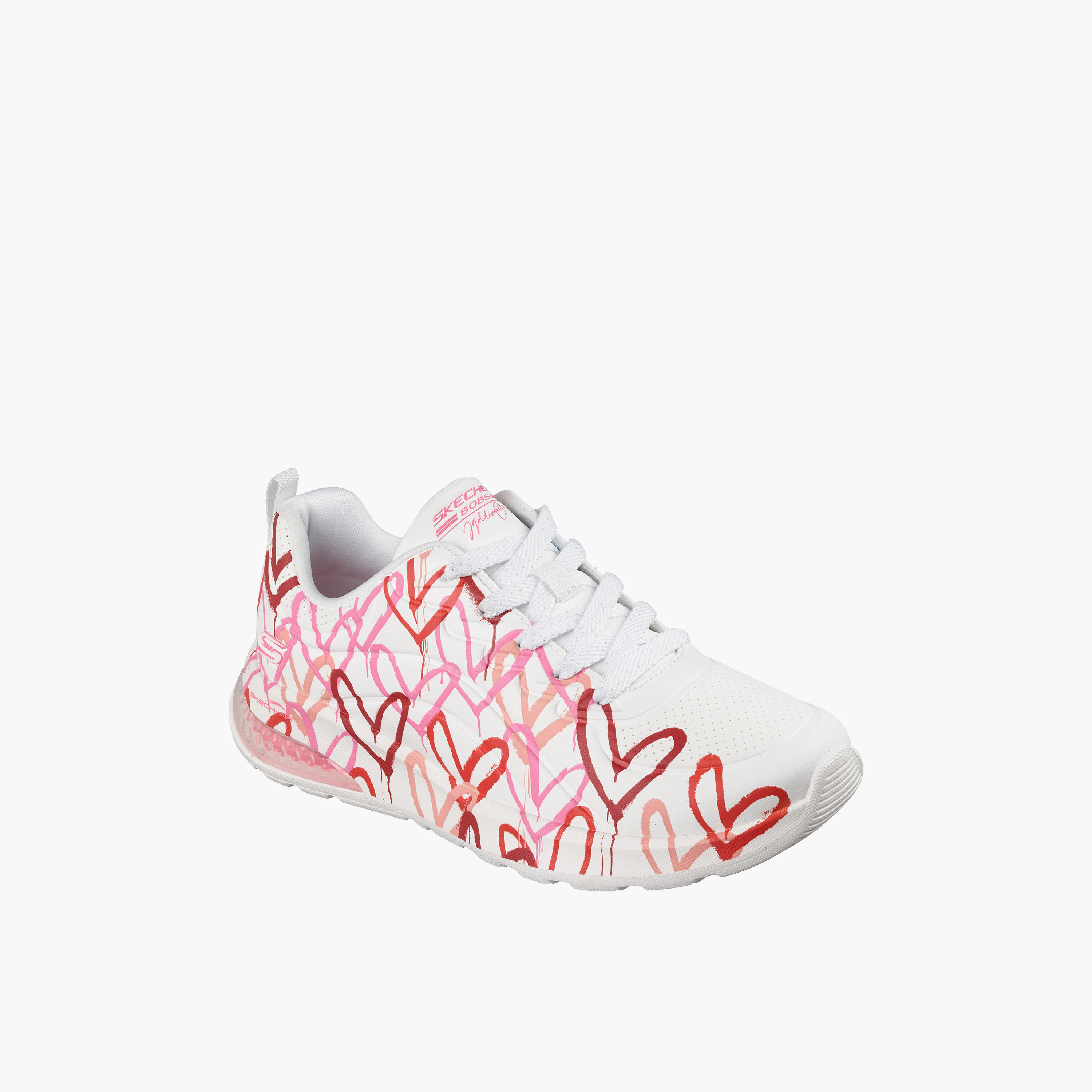 حذاء سنيكرز للكاحل سهل الارتداء بوبس فيجن إير للنساء من سكيتشرز-sports-women-shoes-image-1