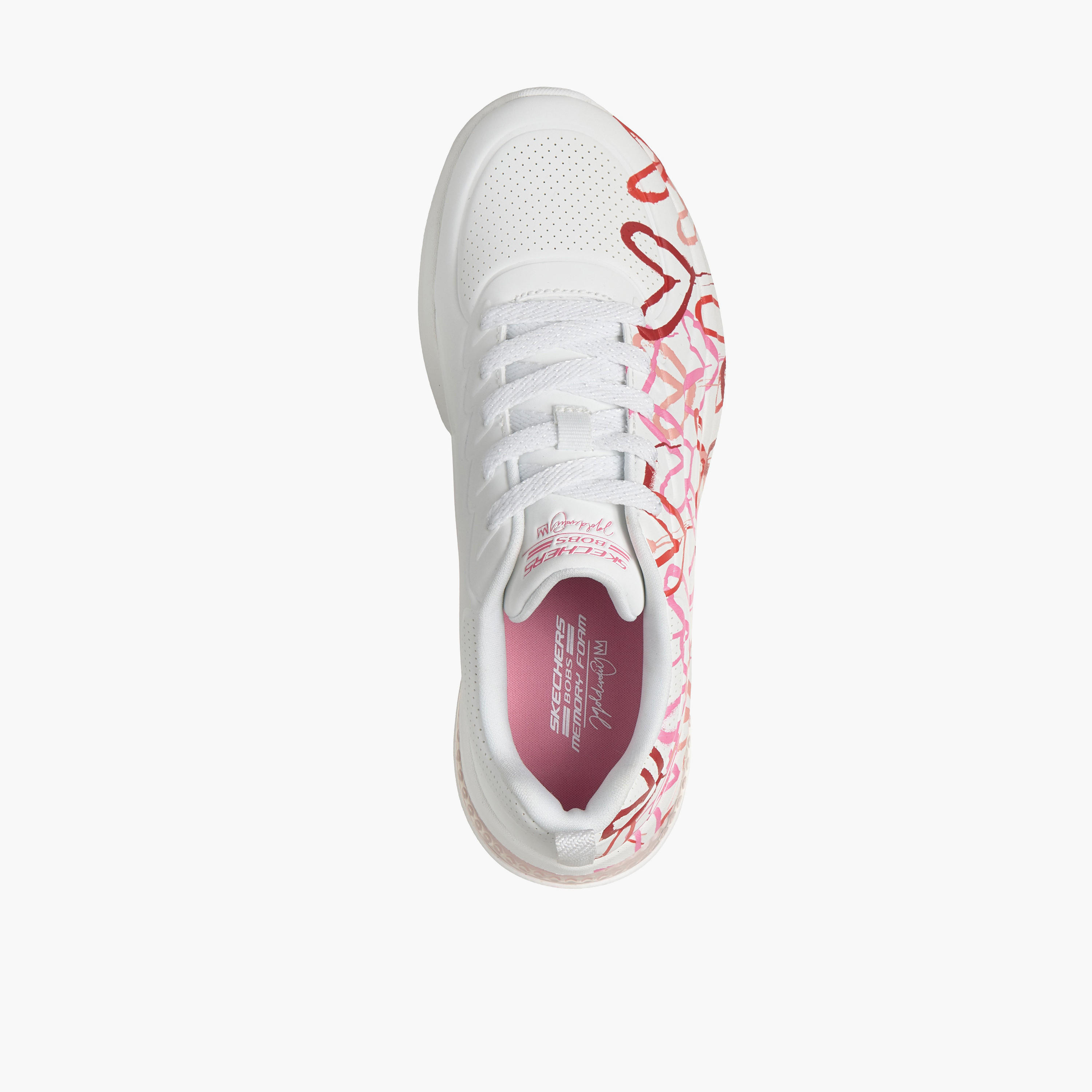 حذاء سنيكرز للكاحل سهل الارتداء بوبس فيجن إير للنساء من سكيتشرز-sports-women-shoes-image-2