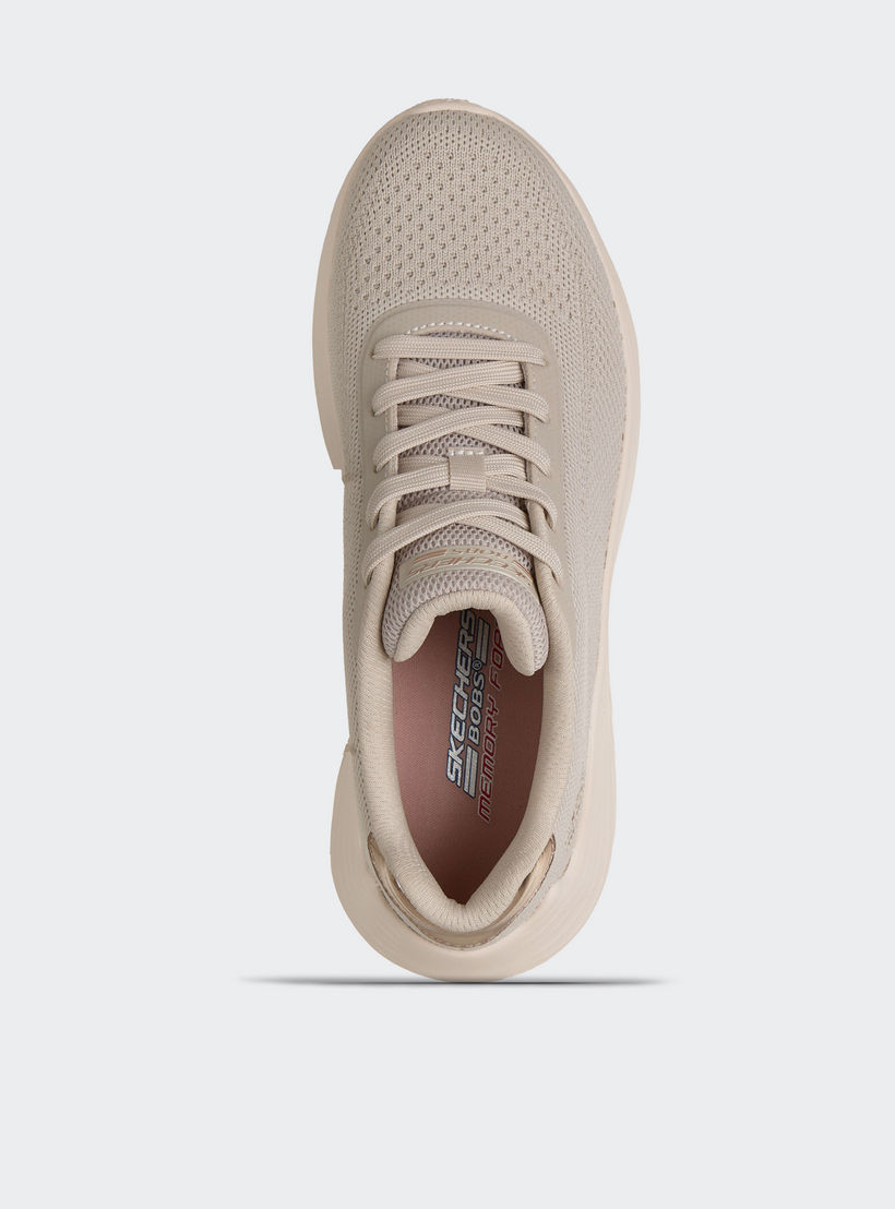 Skechers Women BOBS Squad Waves Lace-Up Sports Shoes-sports-women-shoes-image-3