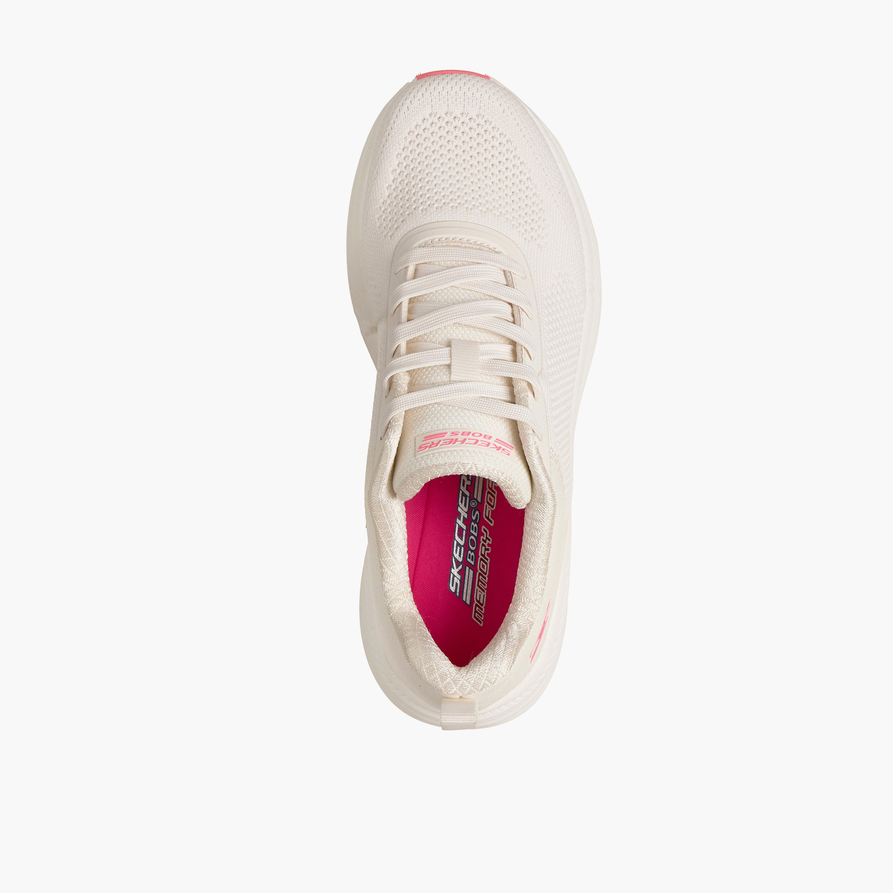 Skechers Women BOBS SKILLZ Lace-Up Sports Shoes - 117755-NAT-CP-sports-women-shoes-image-2