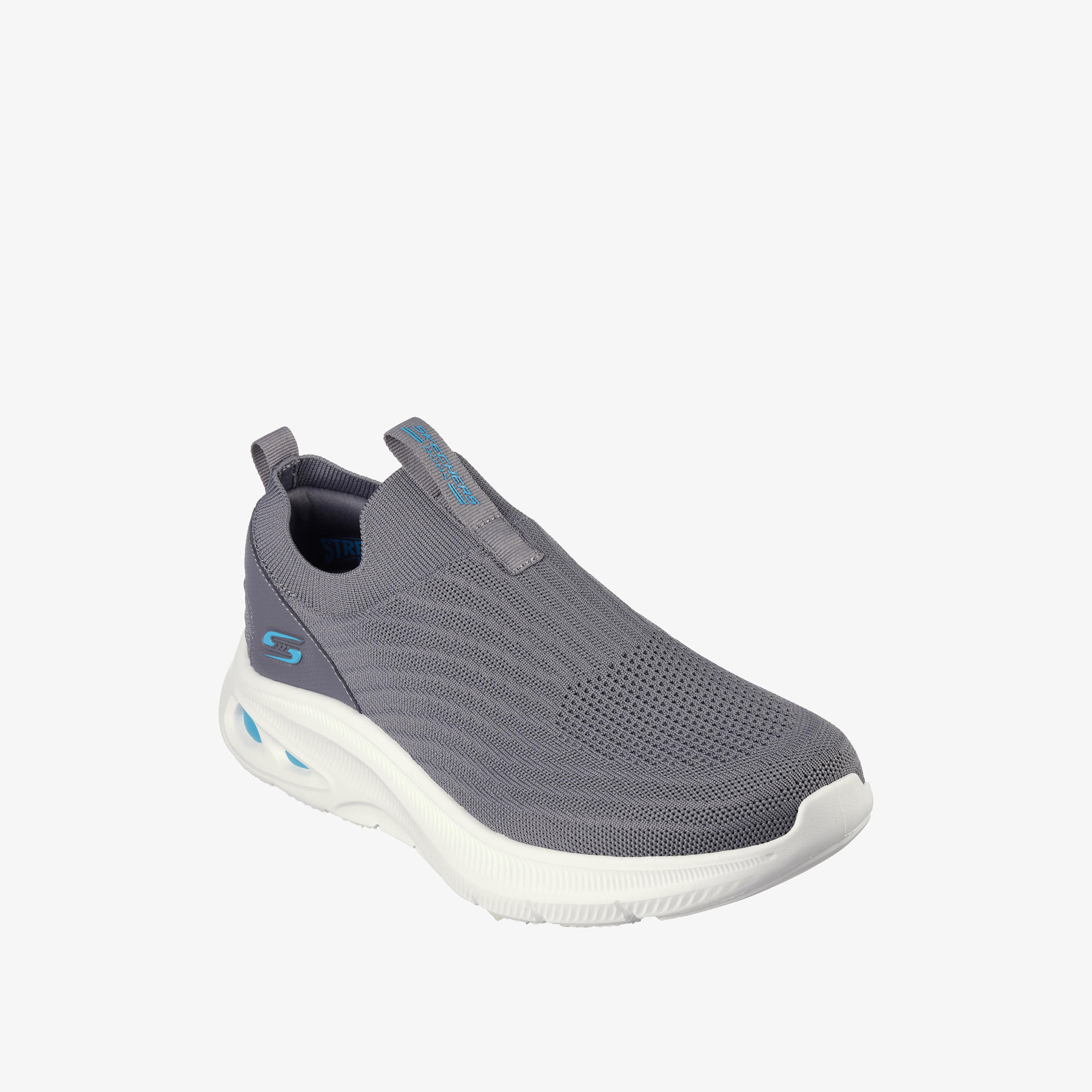 Skechers Men's Textured Slip-On Walking Shoes - BOBS UNITY-sports-men-shoes-image-1