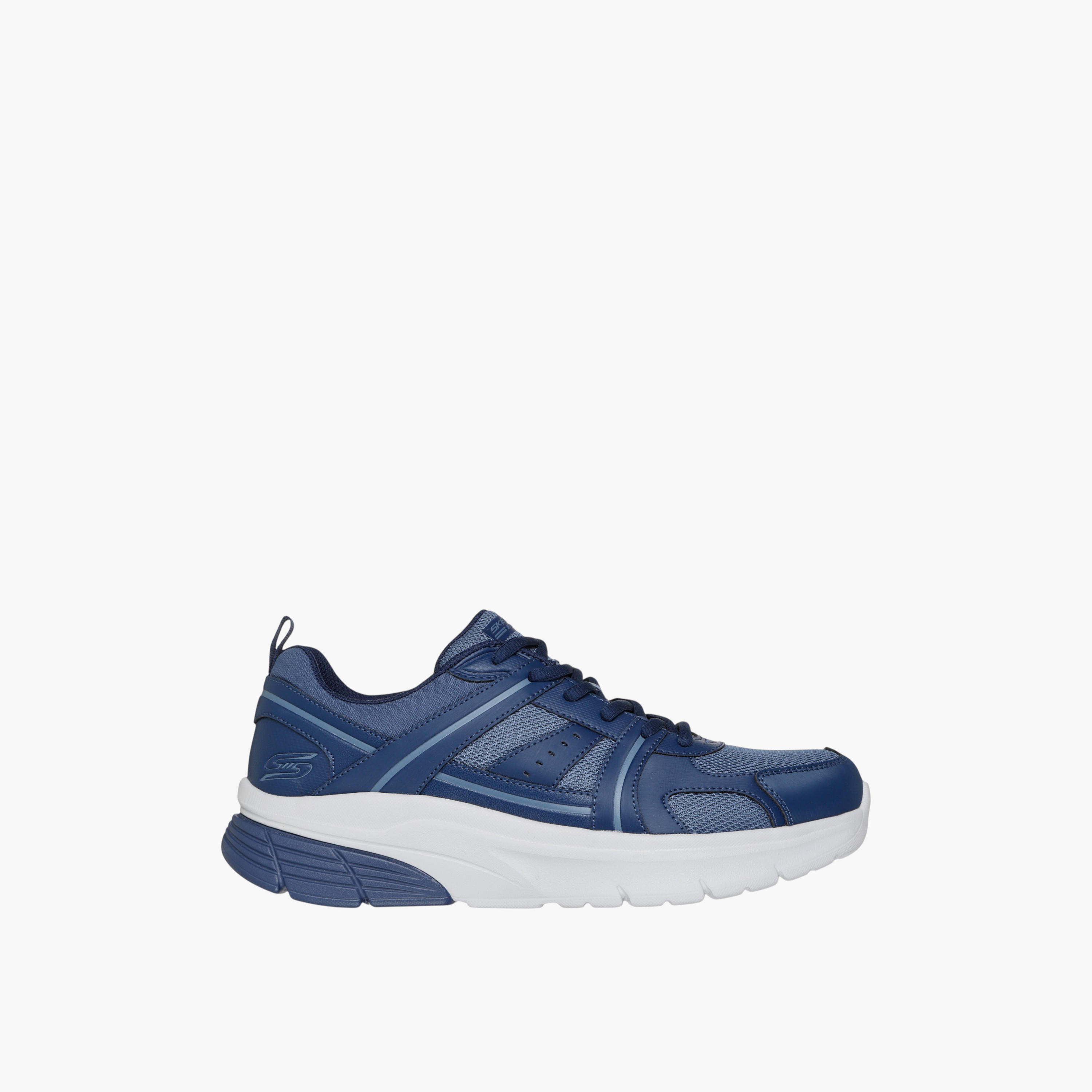 حذاء رياضي بوبس ڤاموس برباط للرجال من سكيتشرز - 118090-NVY-sports-men-shoes-image-2