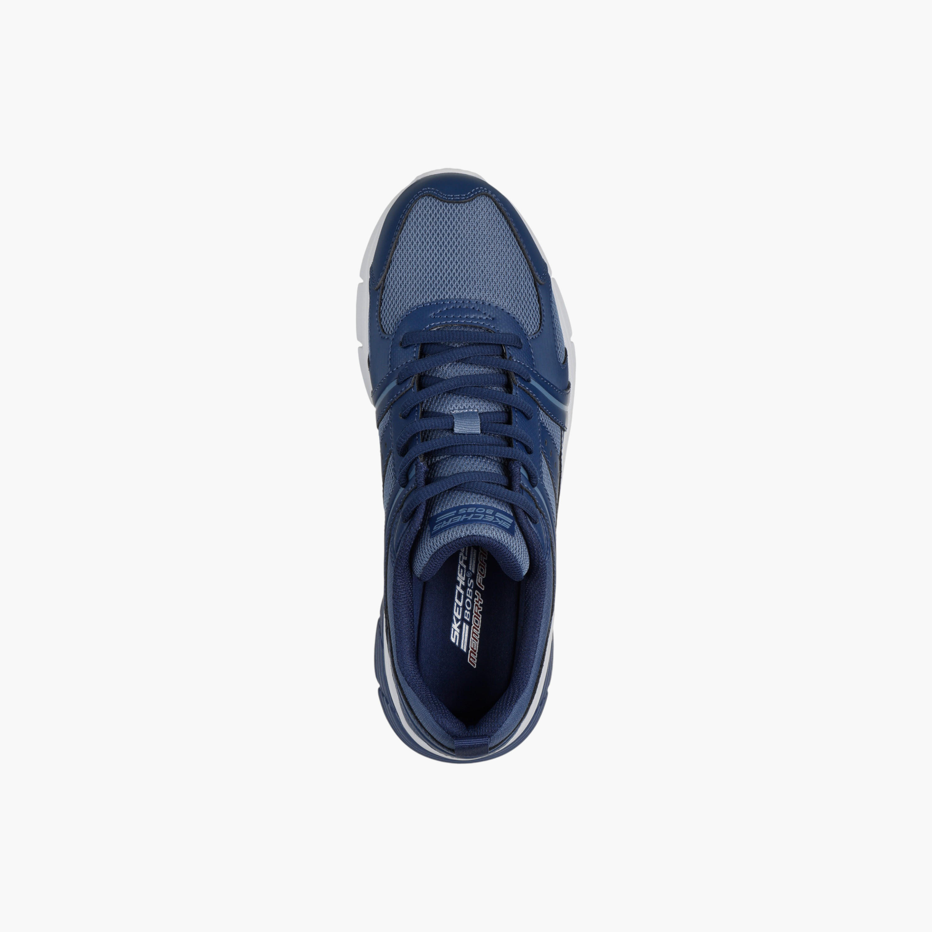حذاء رياضي بوبس ڤاموس برباط للرجال من سكيتشرز - 118090-NVY-sports-men-shoes-image-3